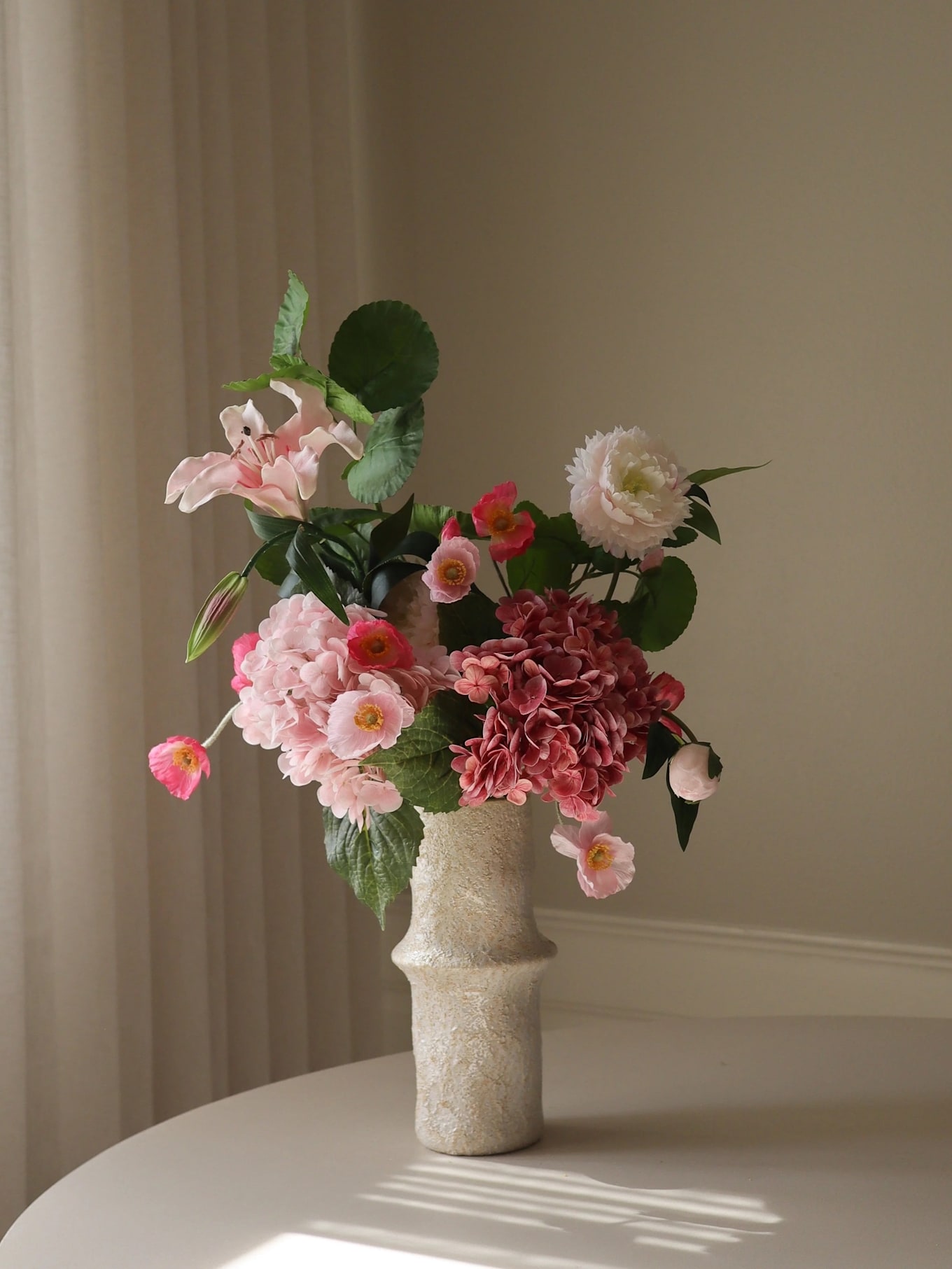 Botané Artificial Flower Bouquet PERFECT PINKS: PINK