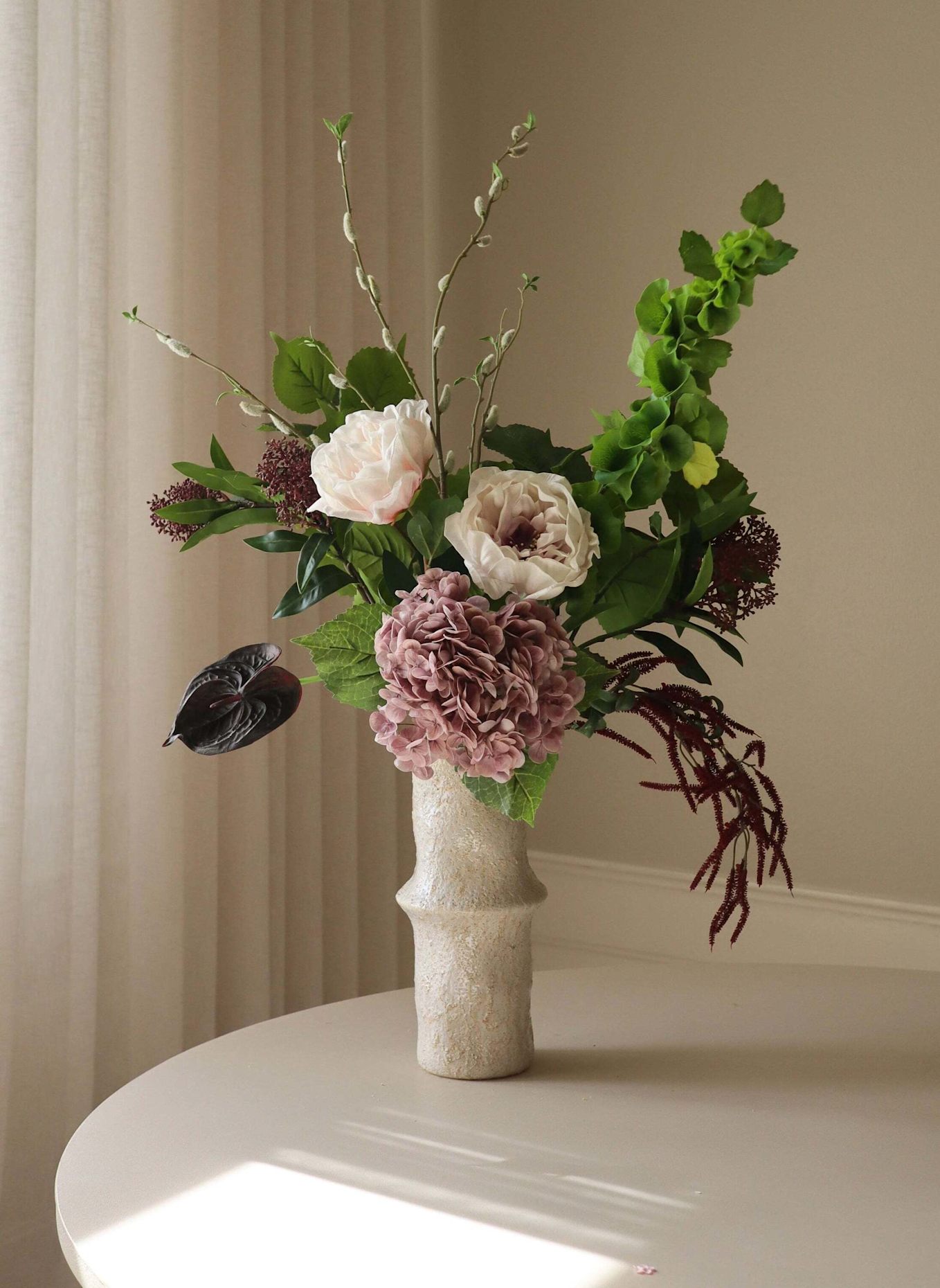 Botané Künstlicher Blumenstrauß GRAPE COMPOTE: LILA