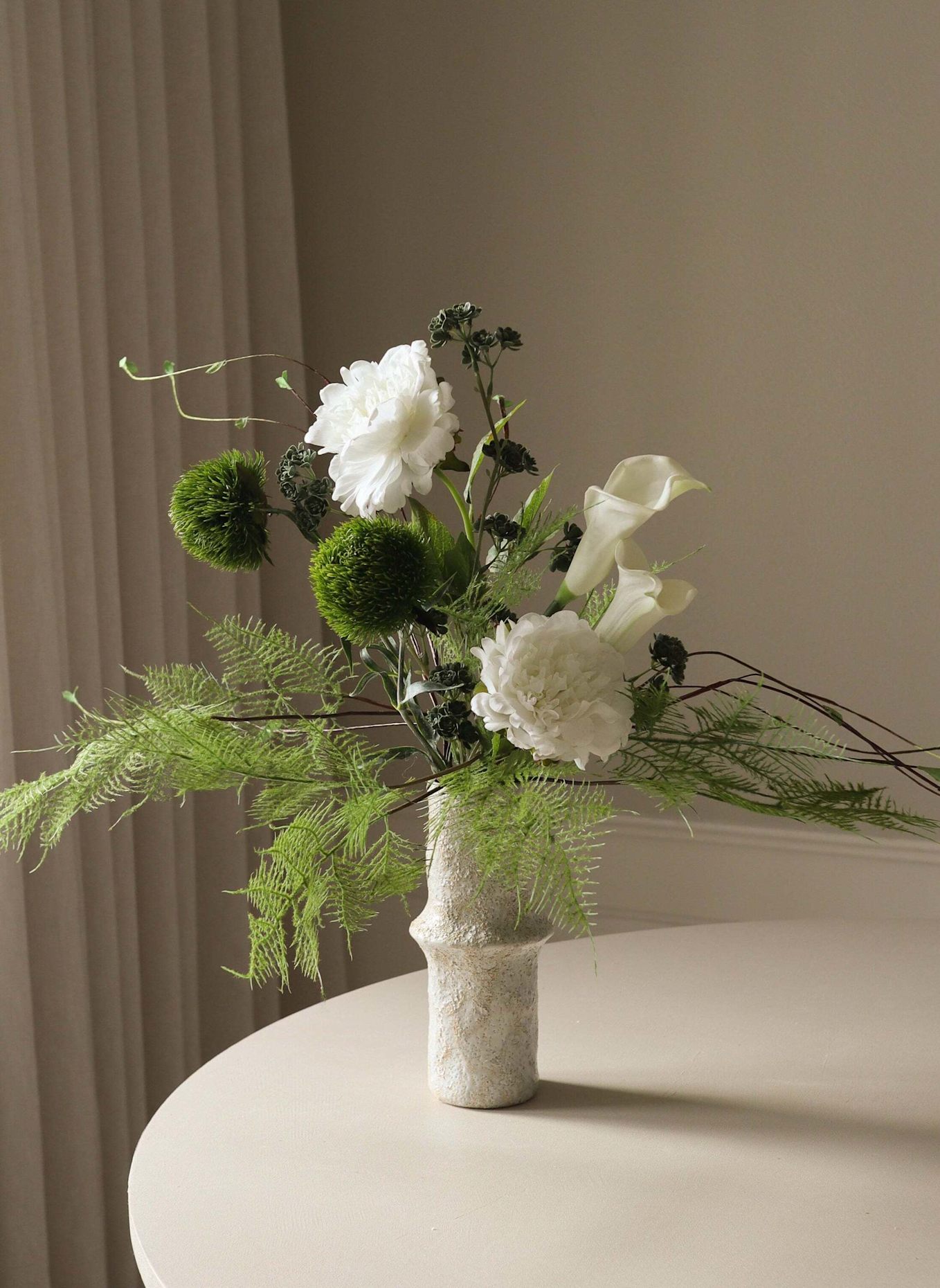 Botané Künstlicher Blumenstrauß BOTANICAL WHISPER: WEISS