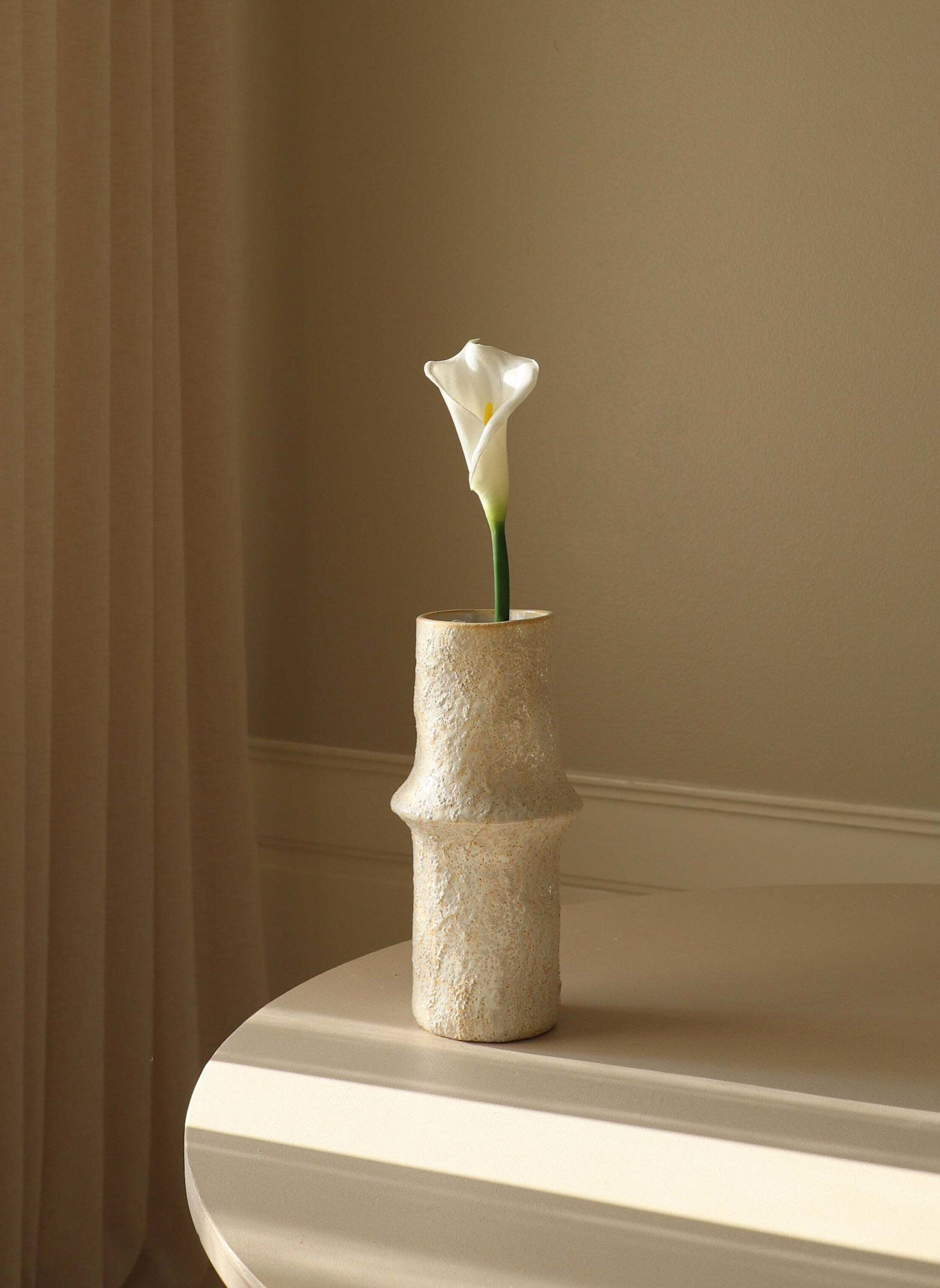 Botané Kunstblume CALLA LILIES FLOWER: WEISS