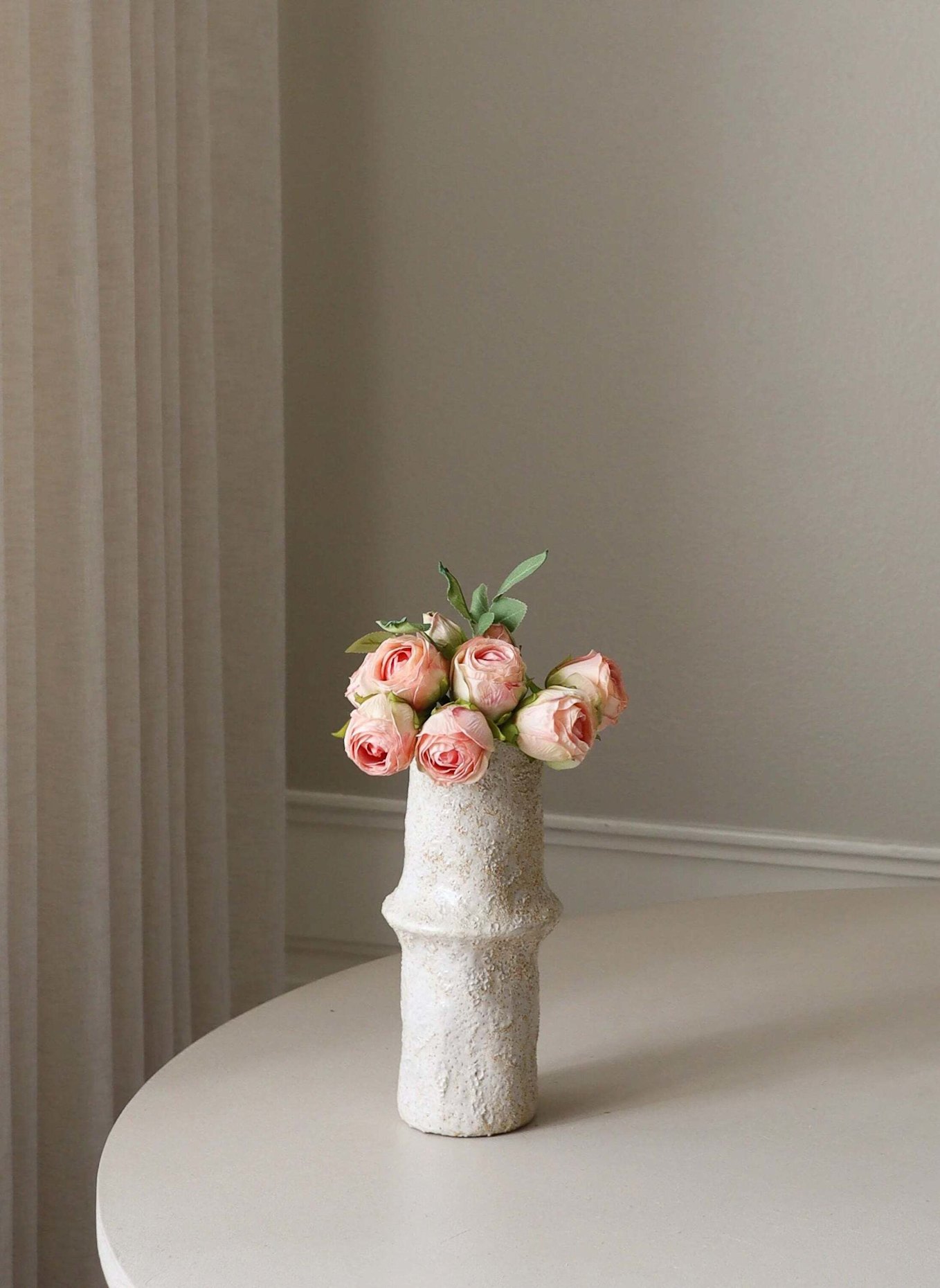 Botané Künstlicher Blumenstrauß MINI ROSE BOUQUET: PINK