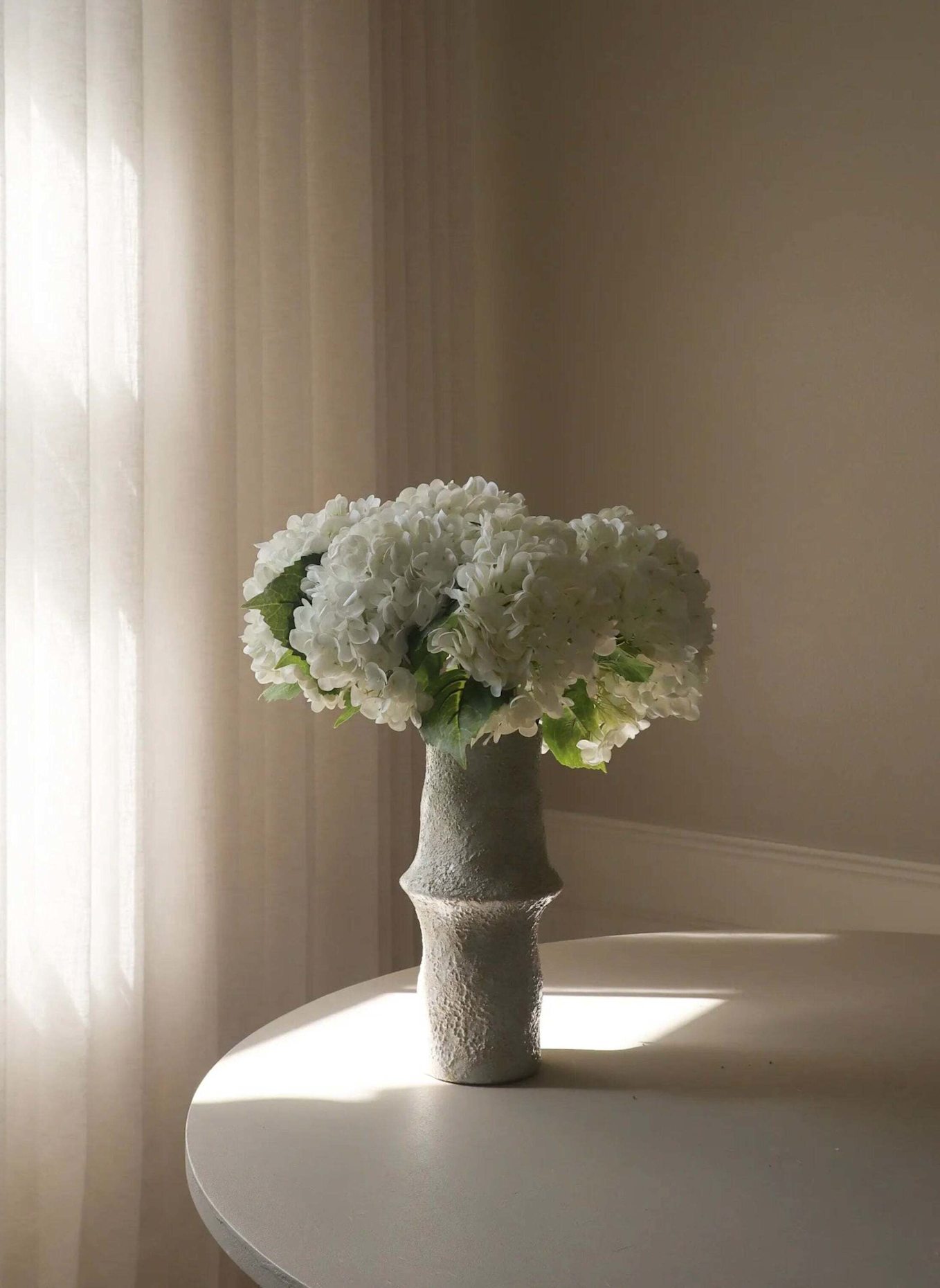 Botané Künstlicher Blumenstrauß HYDRANGEA BOUQUET: WEISS