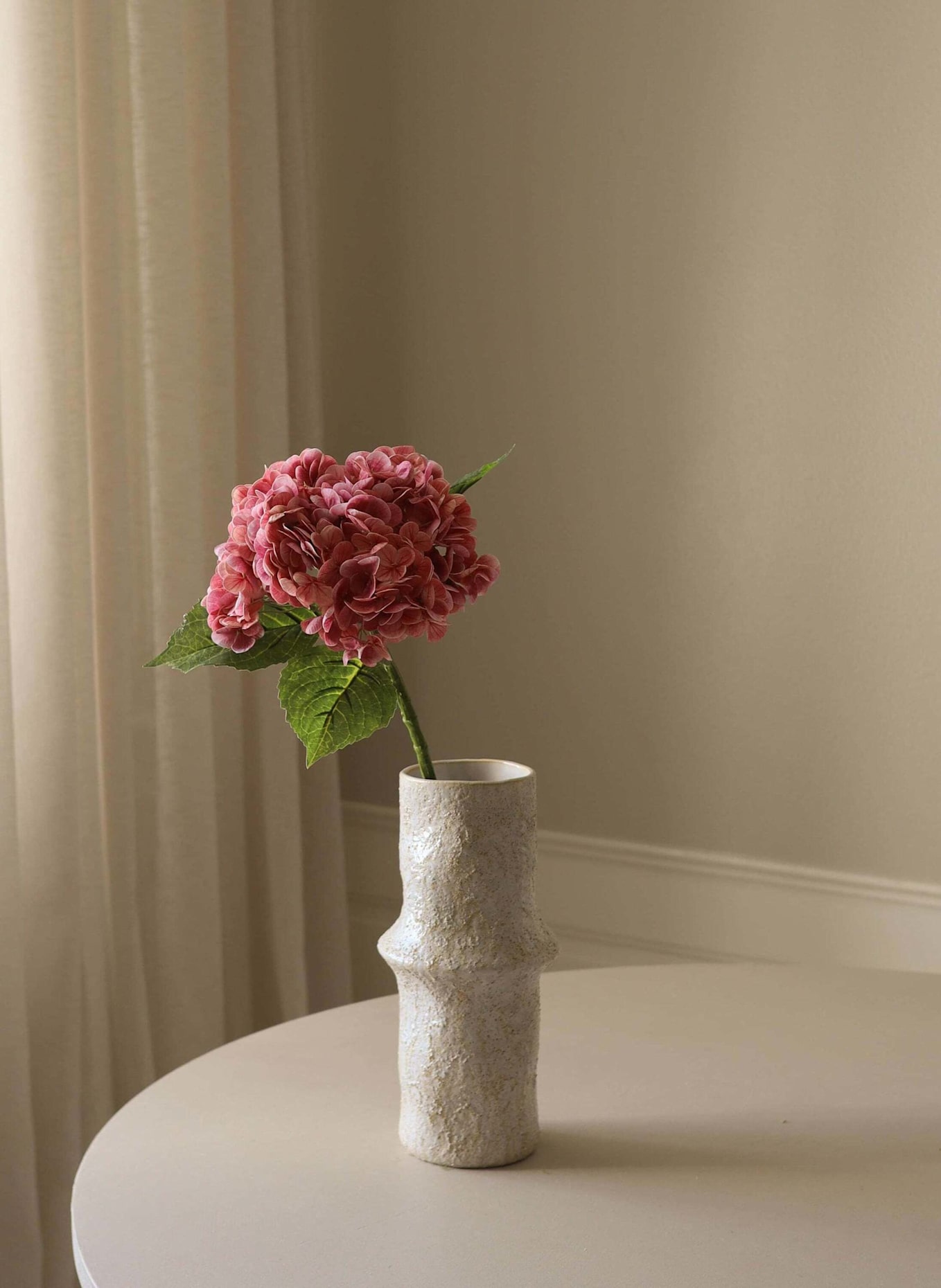 Botané Kunstblume HYDRANGEA FLOWER: PINK