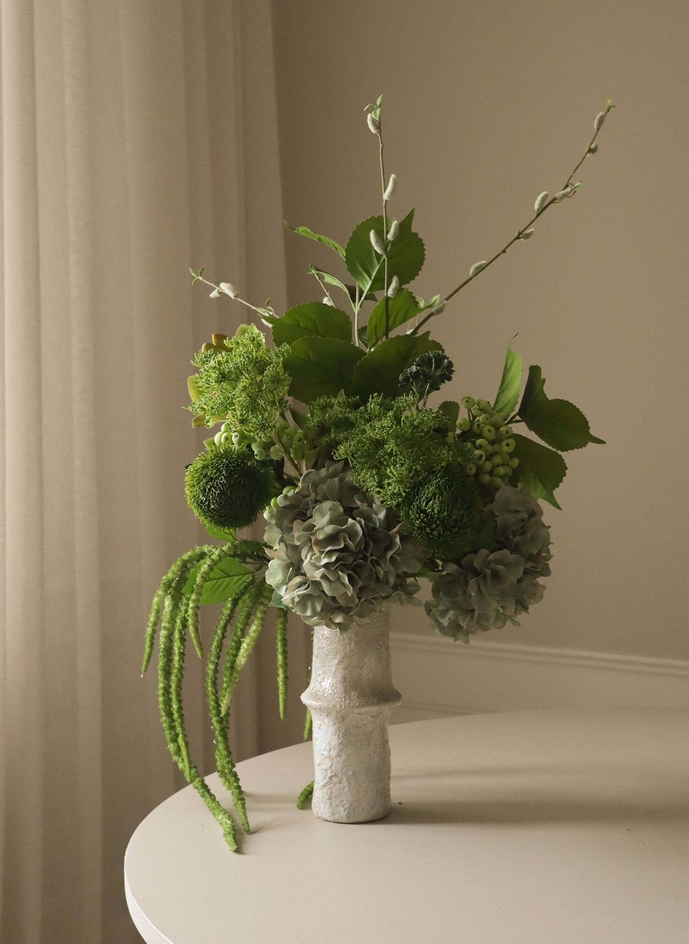 Botané Künstlicher Blumenstrauß EMERALD ESSENCE: GRÜN