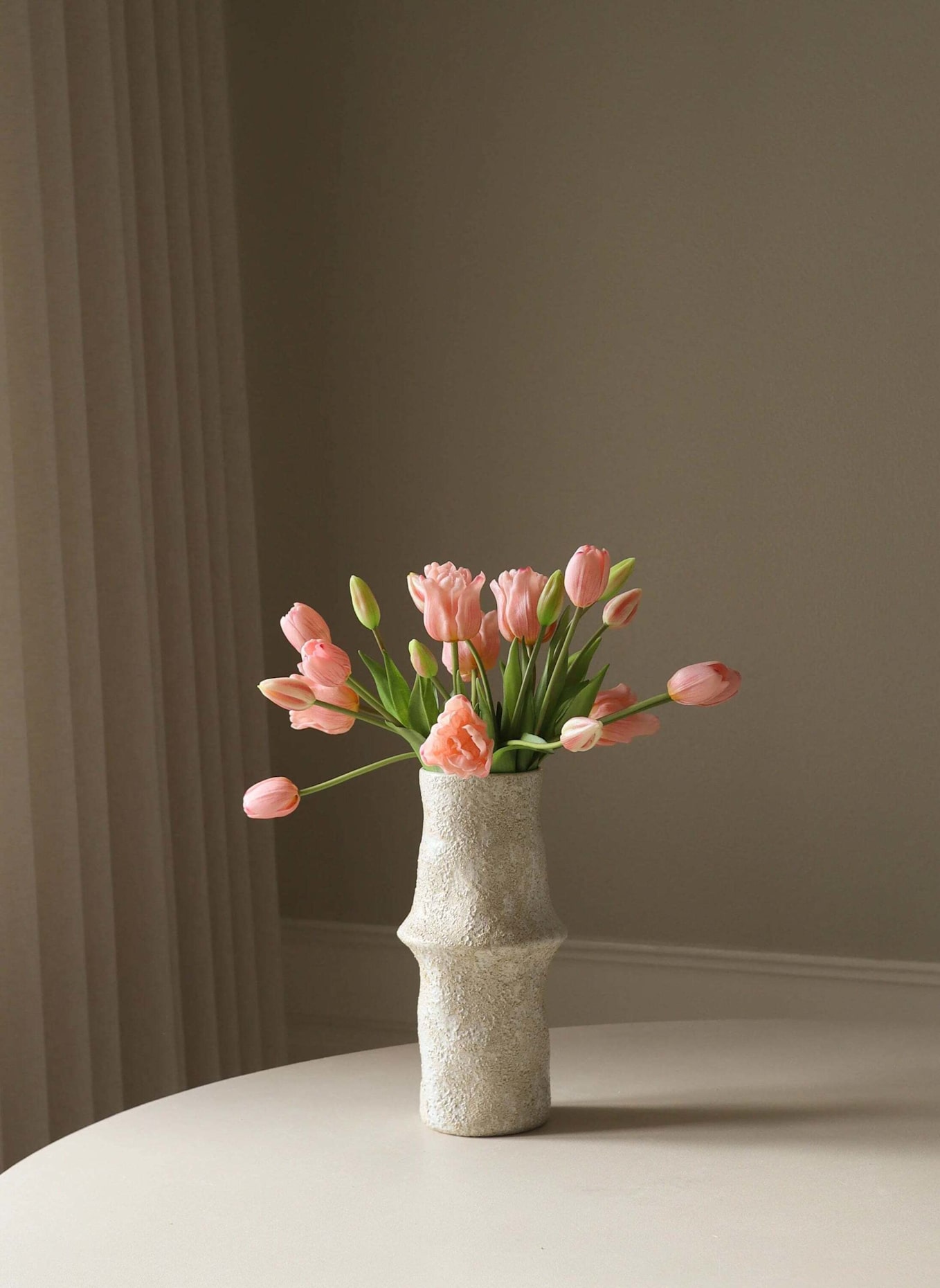 Botané Künstlicher Blumenstrauß TULIP BOUQUET MIXED: PINK