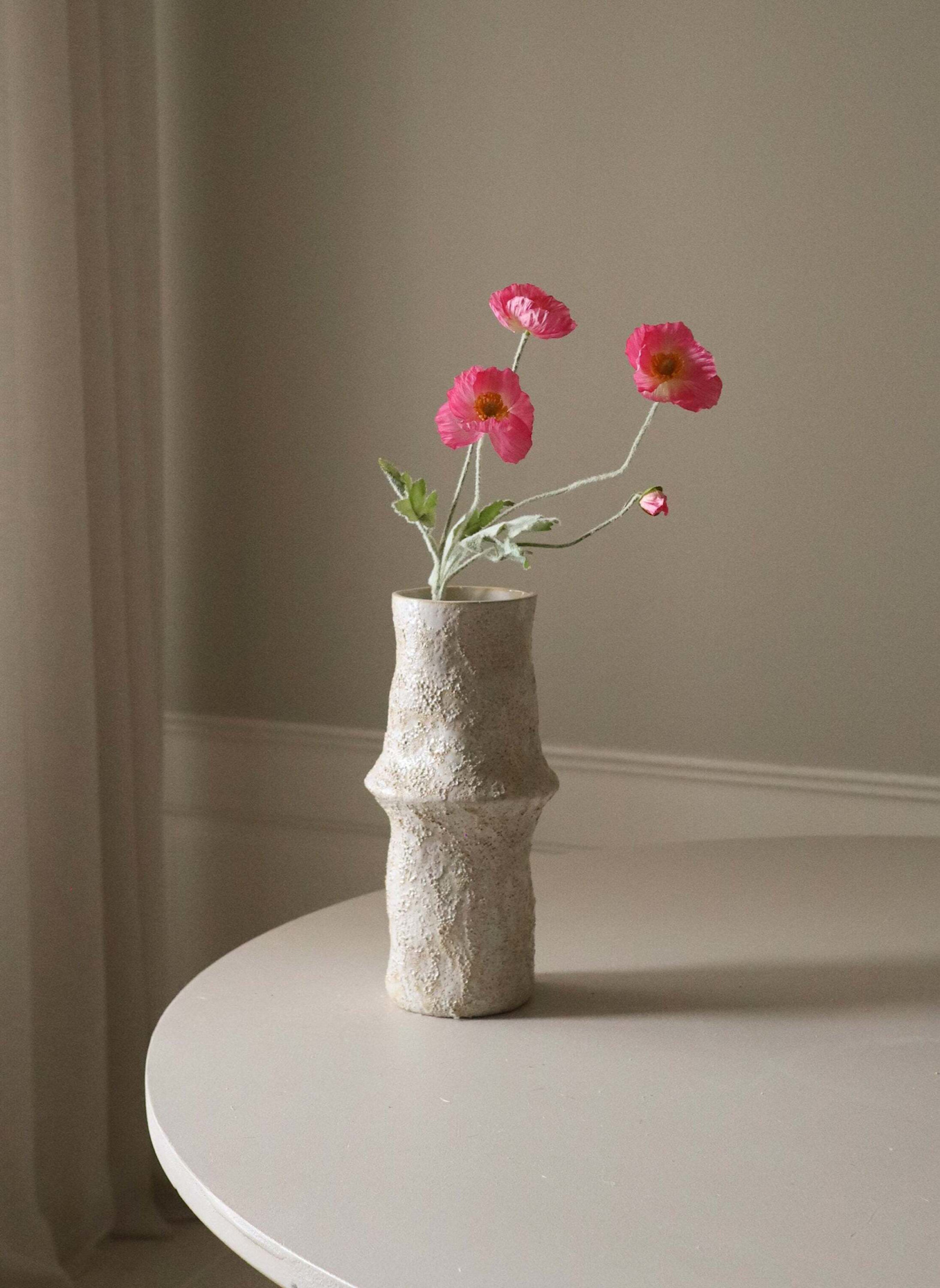 Botané Kunstblume POPPY FLOWER: PINK