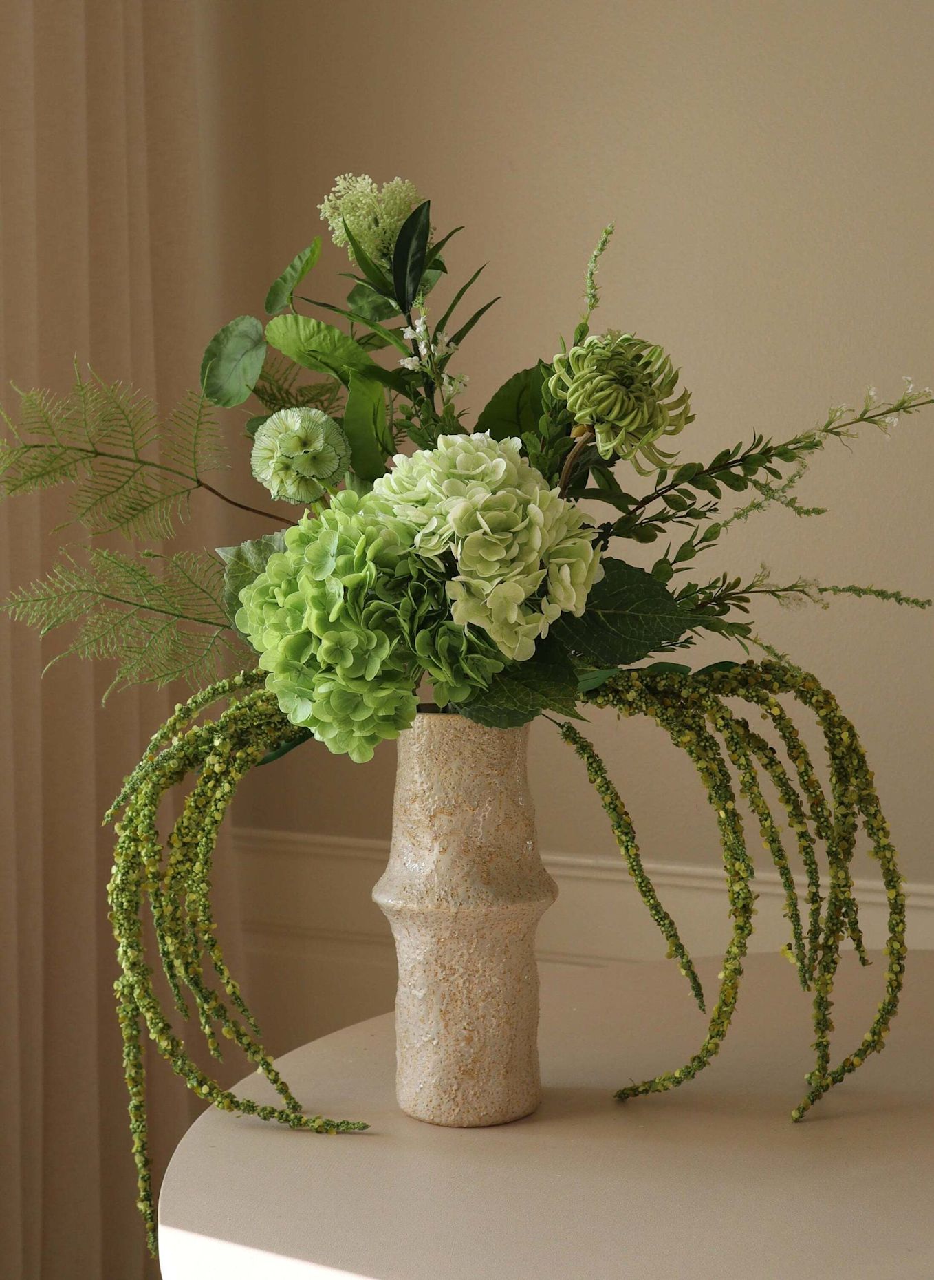 Botané Künstlicher Blumenstrauß WILD WASABI: GRÜN