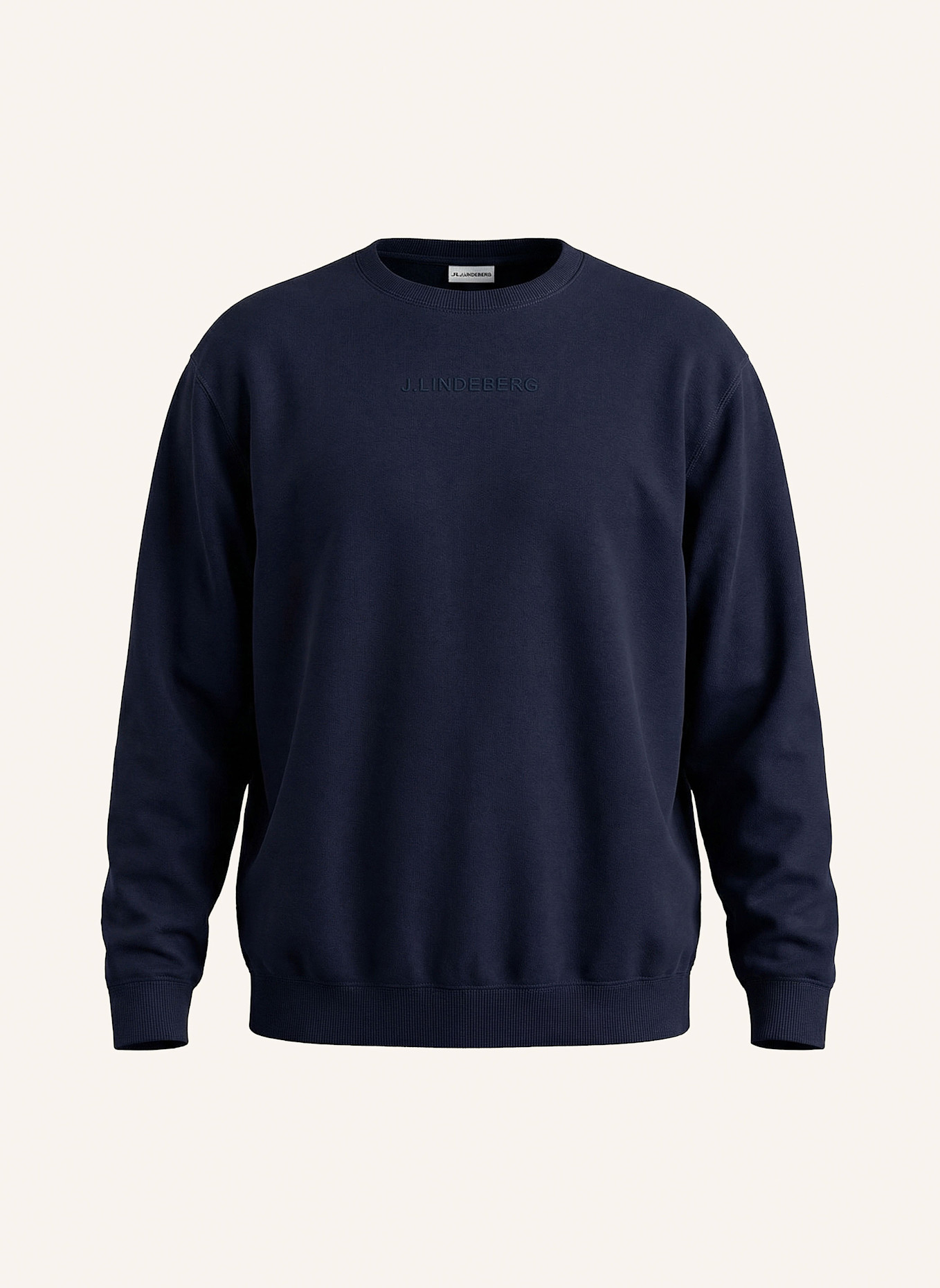 J.LINDEBERG Top mit Rundhalsausschnitt: BLAU