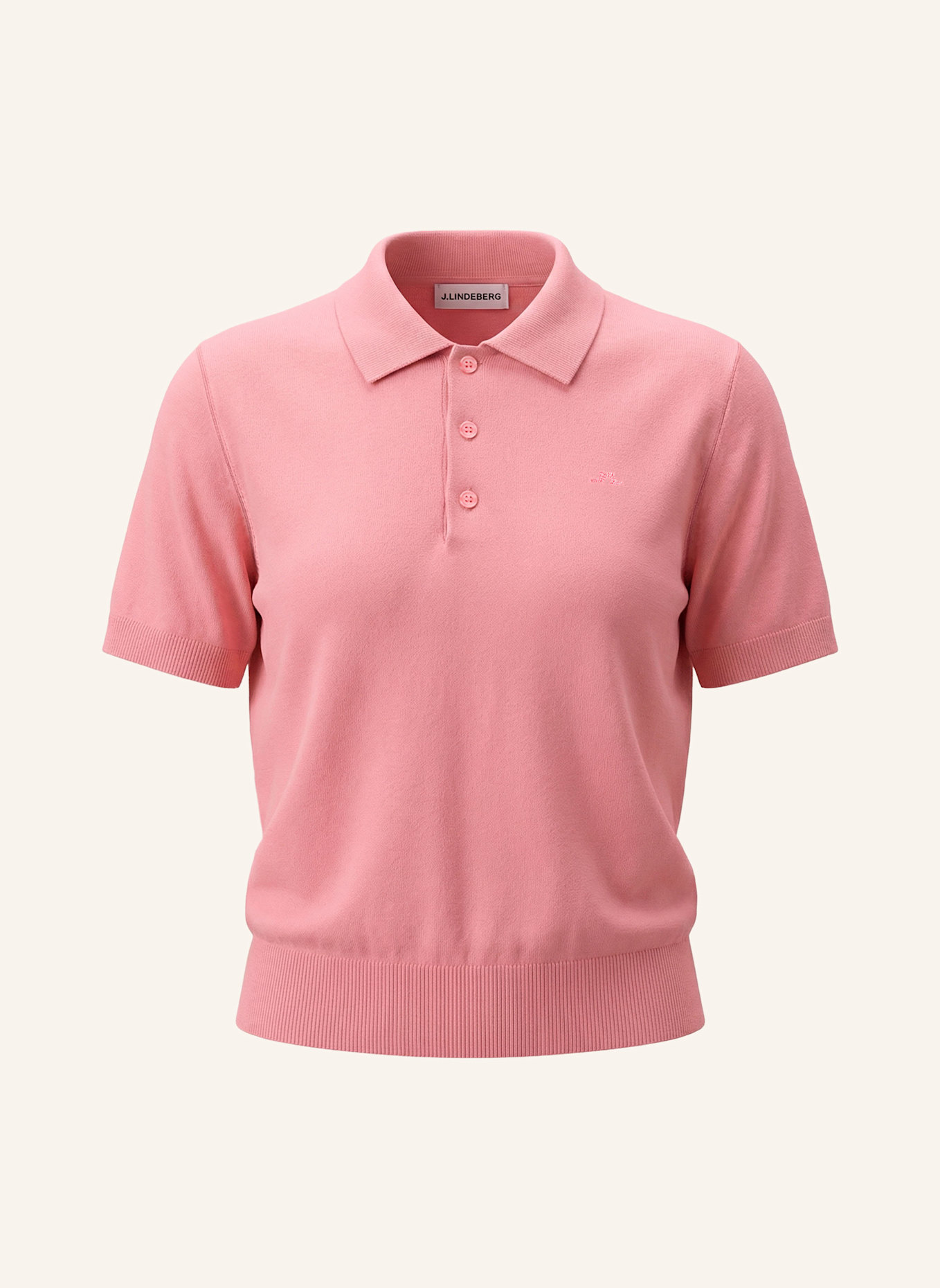 J.LINDEBERG Strick‑Polo: PINK