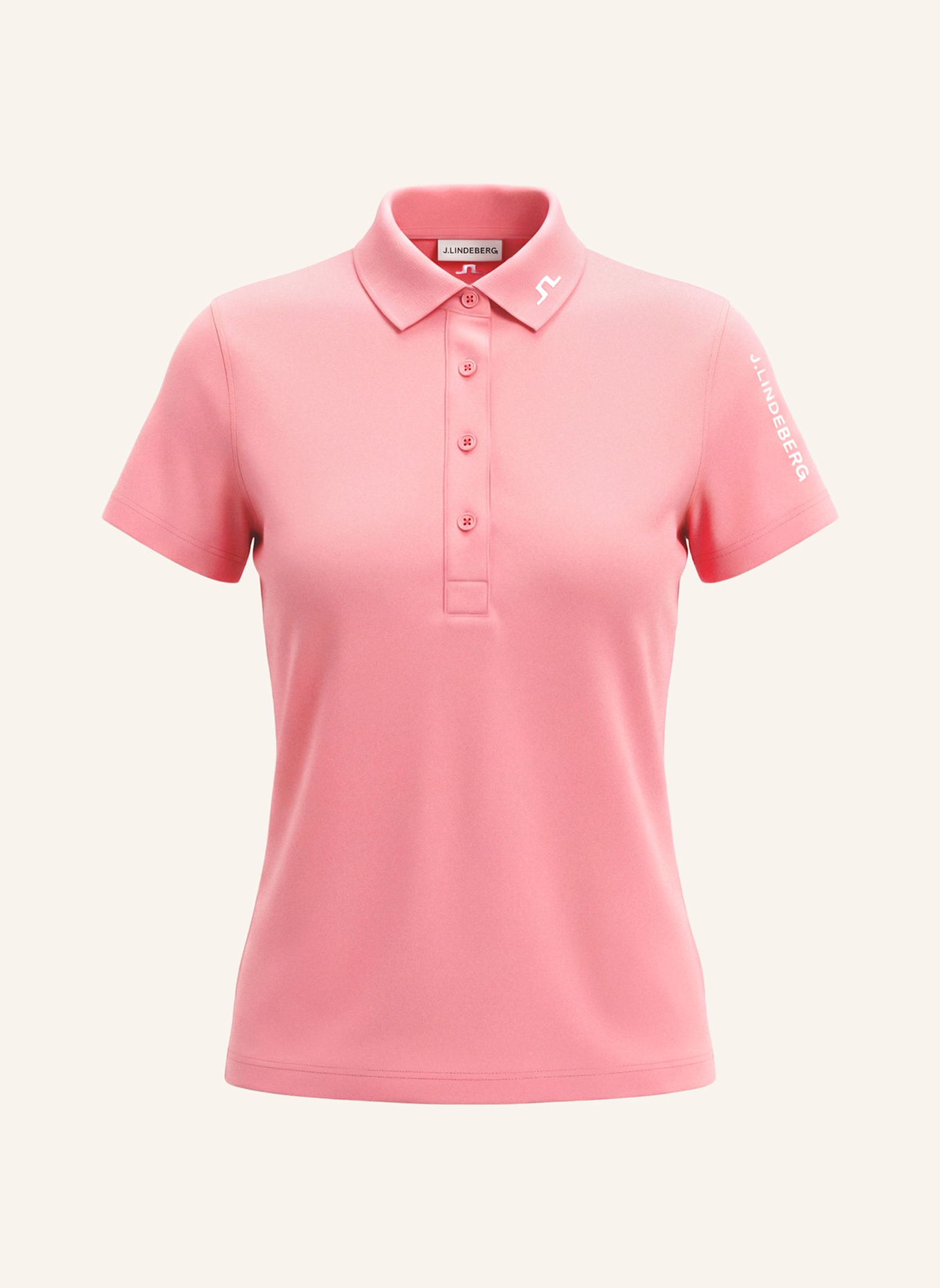 J.LINDEBERG Funktions-Poloshirt: PINK