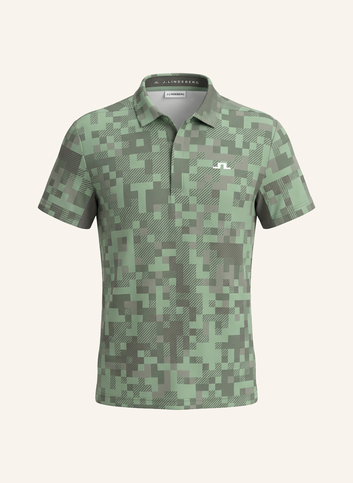 J.LINDEBERG Performance‑Polo‑Top: GRÜN