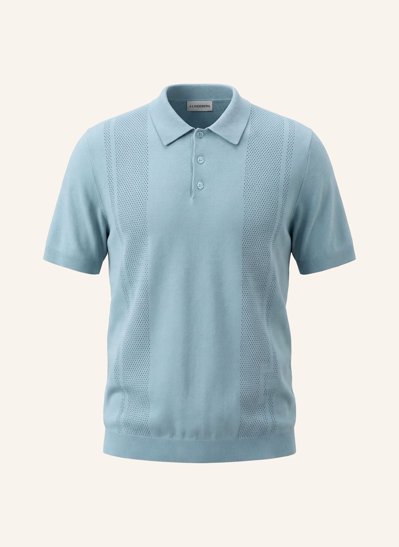 J.LINDEBERG Strick‑Polo: BLAU