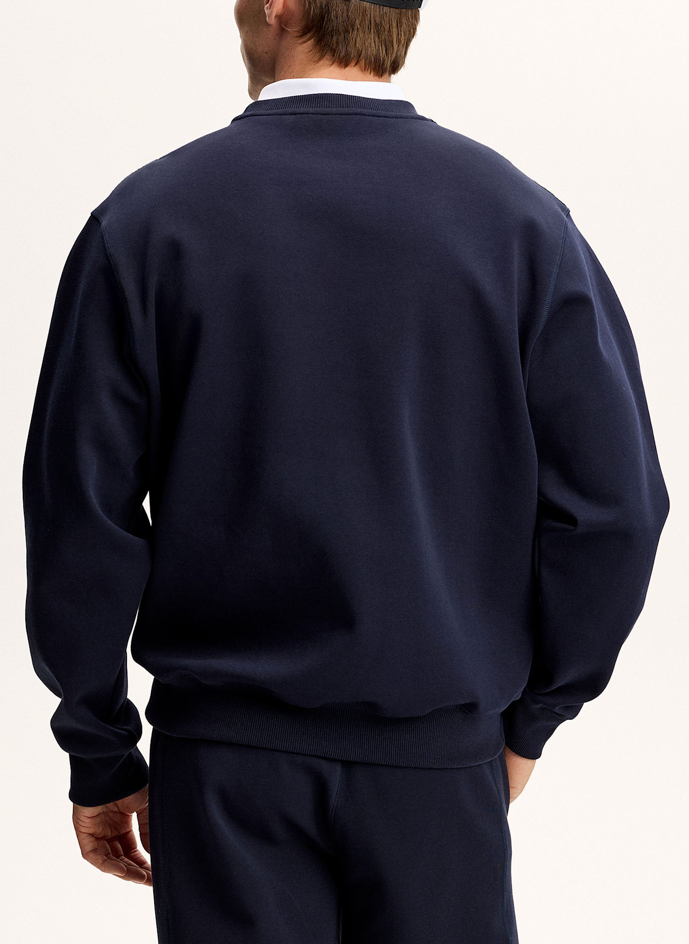 J.LINDEBERG Top mit Rundhalsausschnitt: BLAU