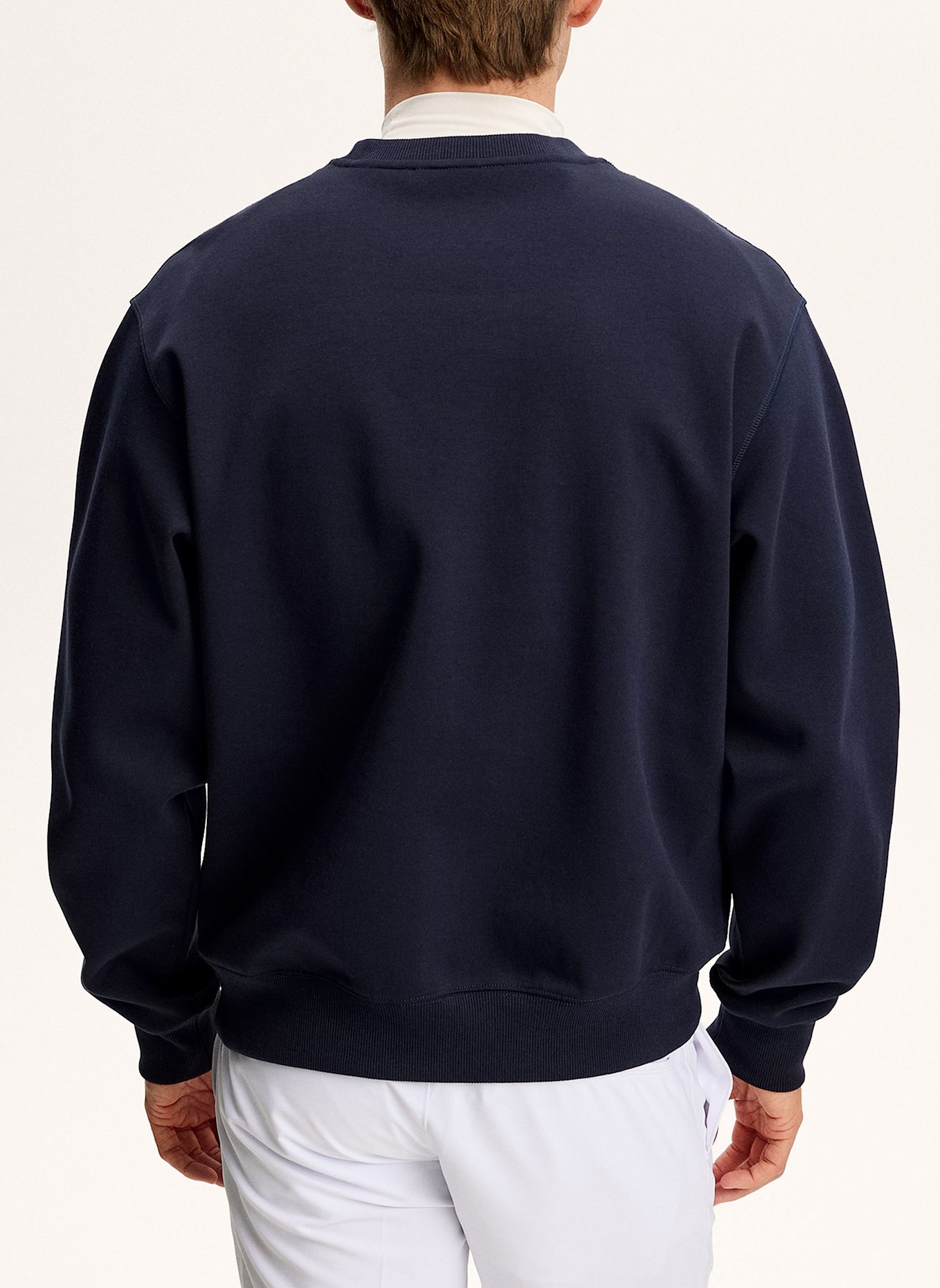 J.LINDEBERG Top mit Rundhalsausschnitt: BLAU