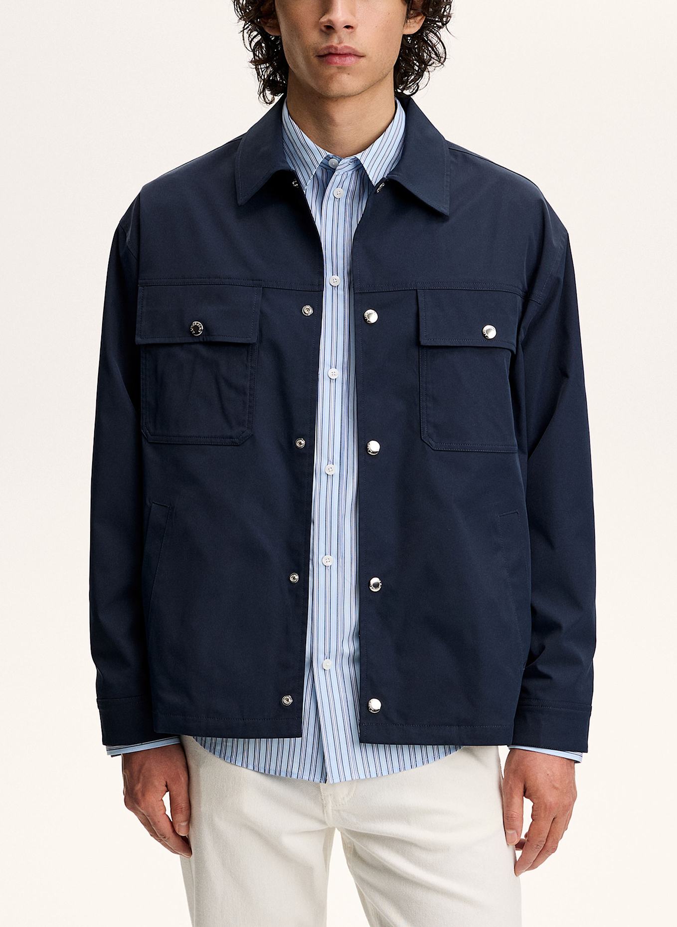 J.LINDEBERG Overshirt: BLAU