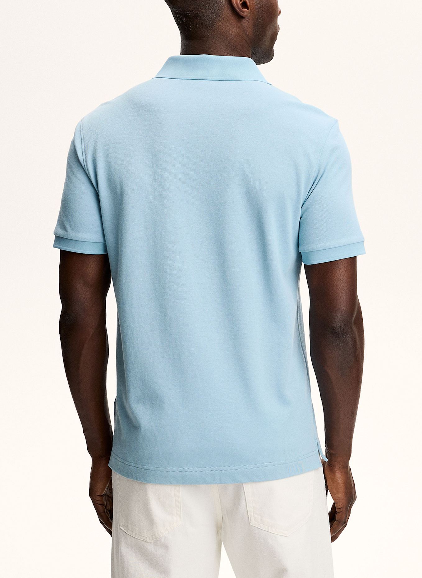 J.LINDEBERG Kurzarm‑Polo‑Top: BLAU