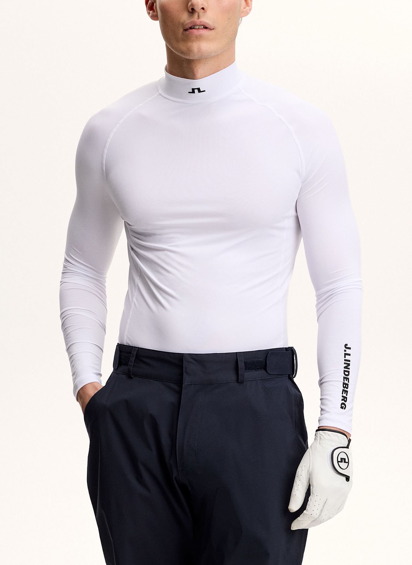 J.LINDEBERG Performance‑Top: WEISS