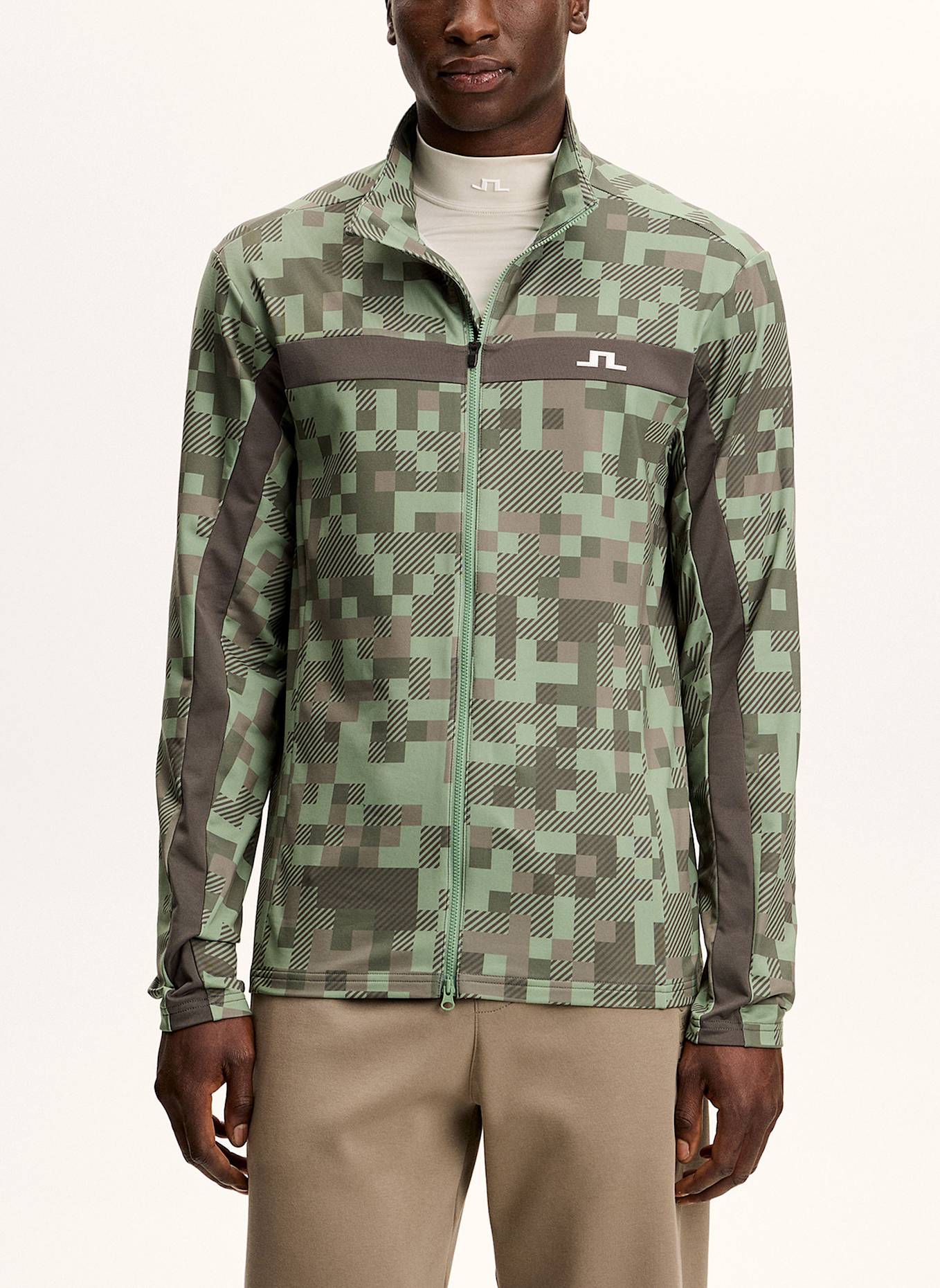 J.LINDEBERG Midlayer‑Top: GRÜN