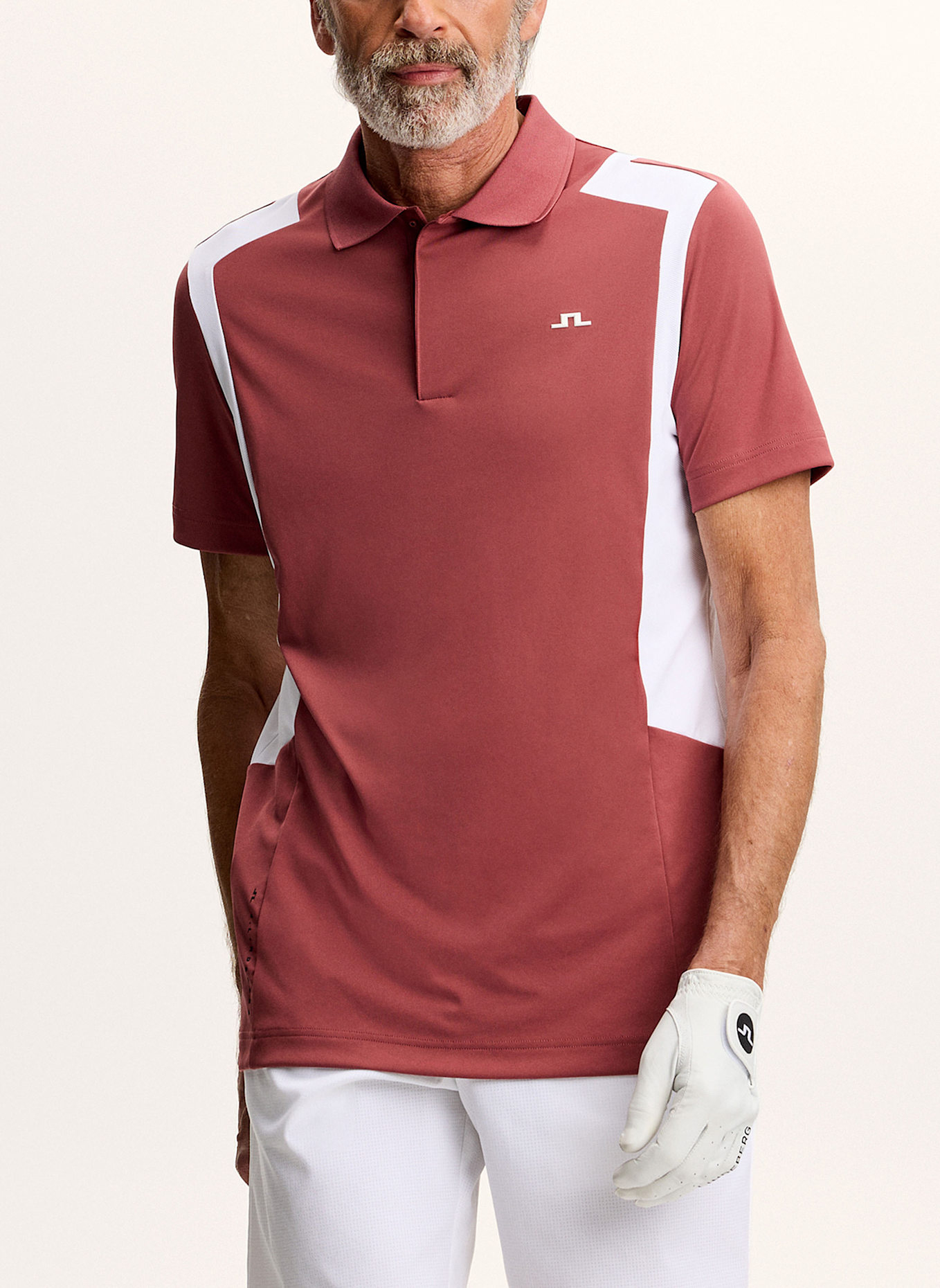 J.LINDEBERG Funktions-Poloshirt: PINK