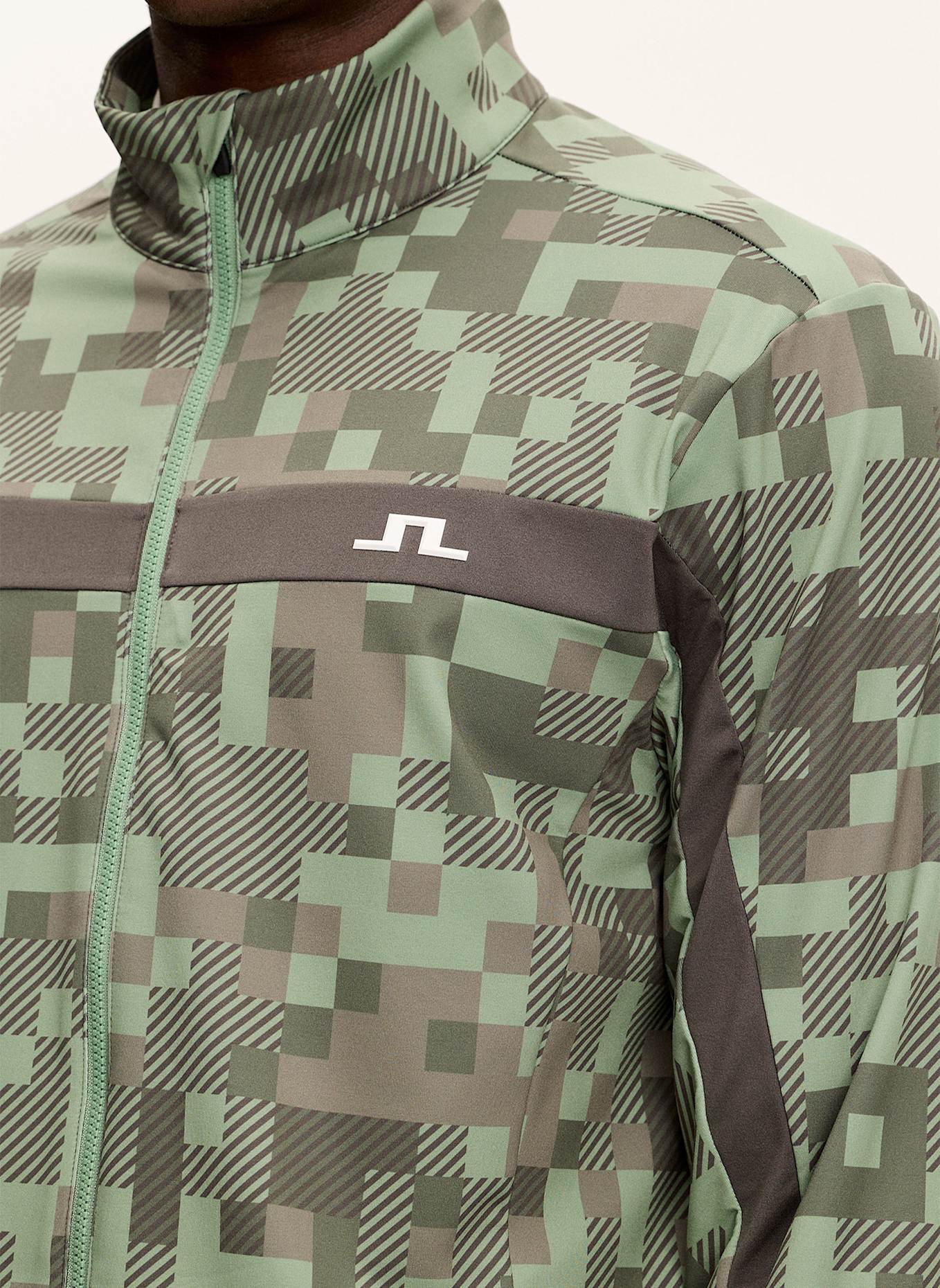 J.LINDEBERG Midlayer‑Top: GRÜN