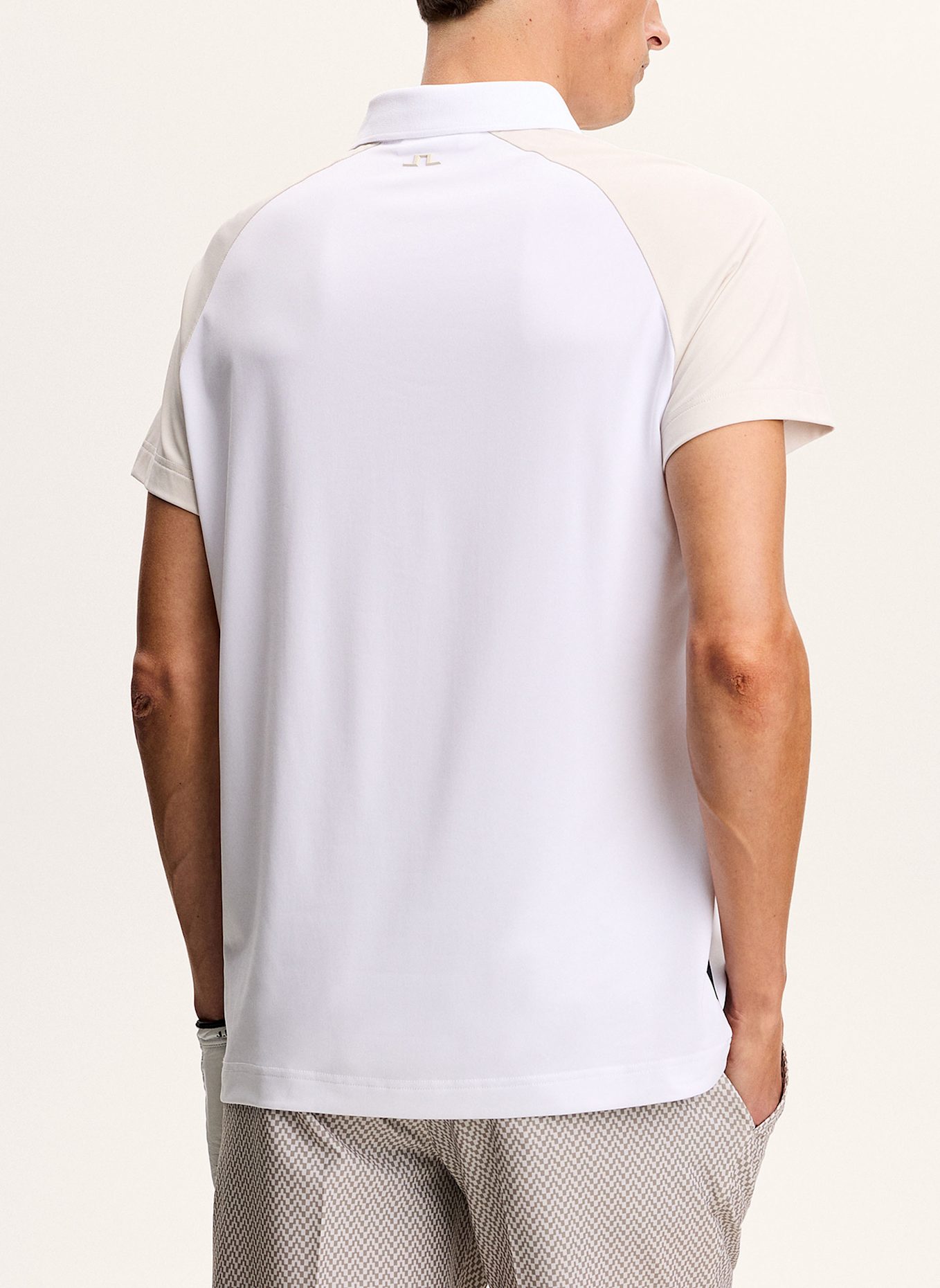 J.LINDEBERG Performance‑Polo‑Top: BEIGE