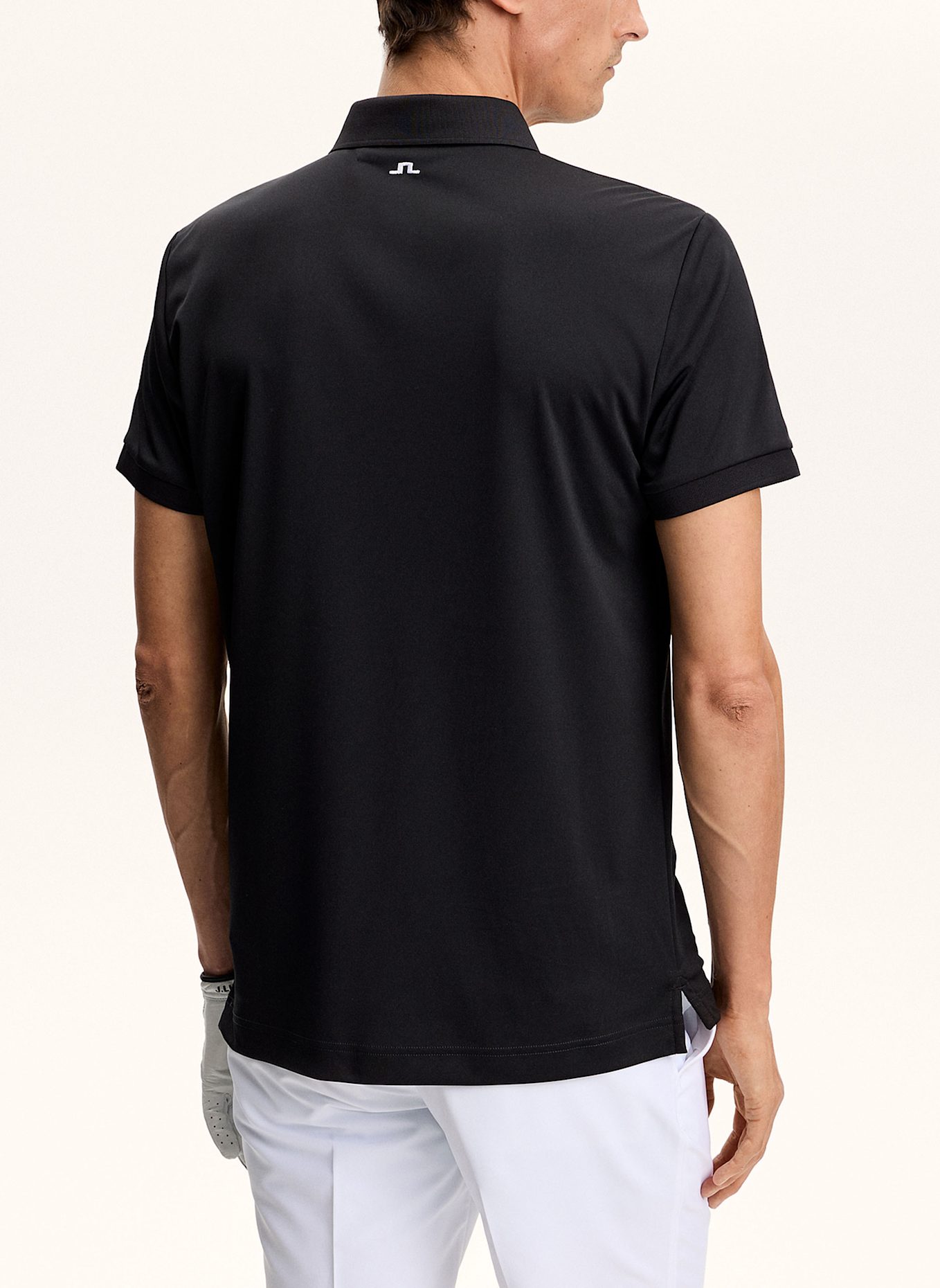 J.LINDEBERG Performance‑Polo‑Top: SCHWARZ