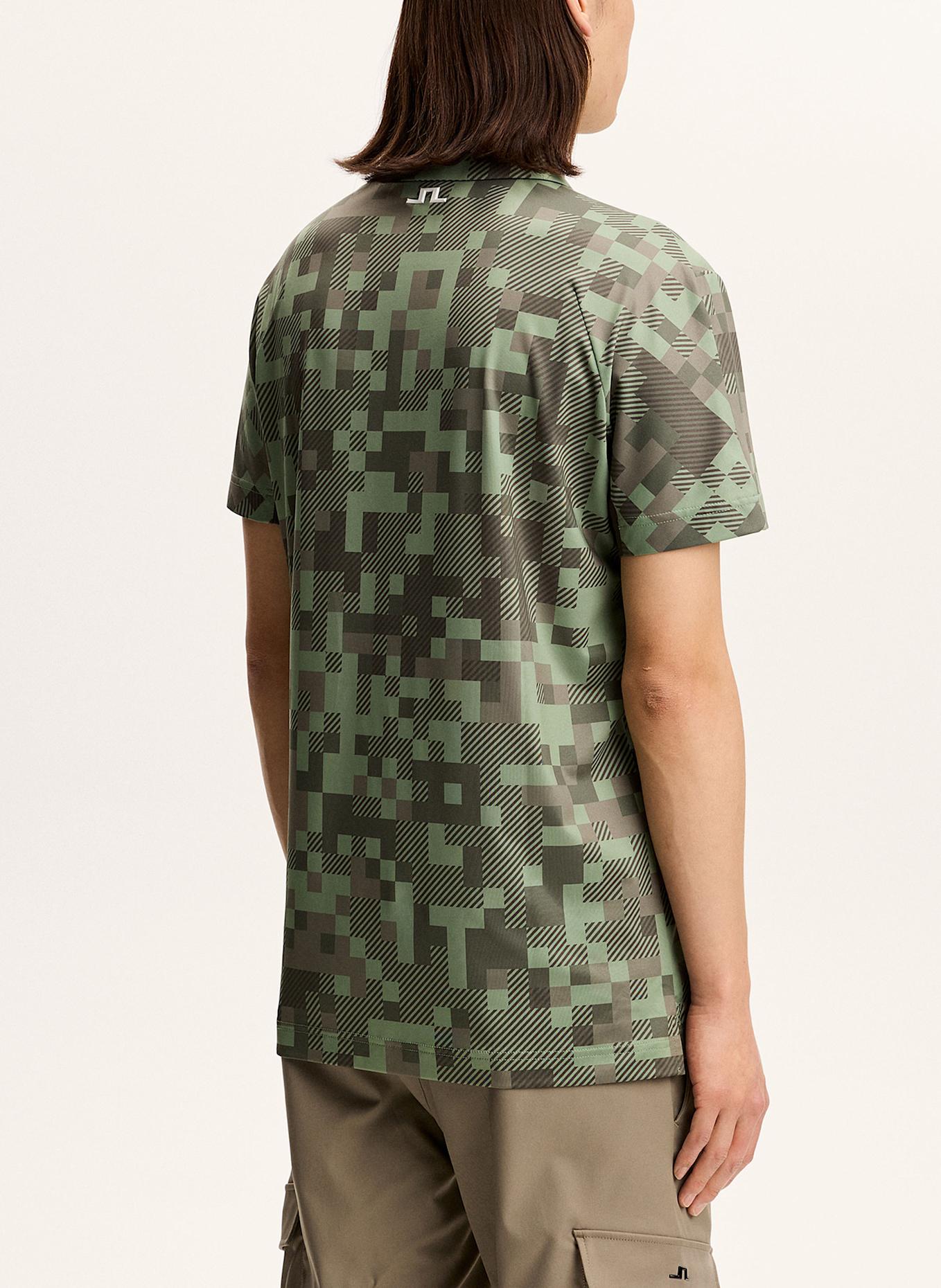 J.LINDEBERG Performance‑Polo‑Top: GRÜN