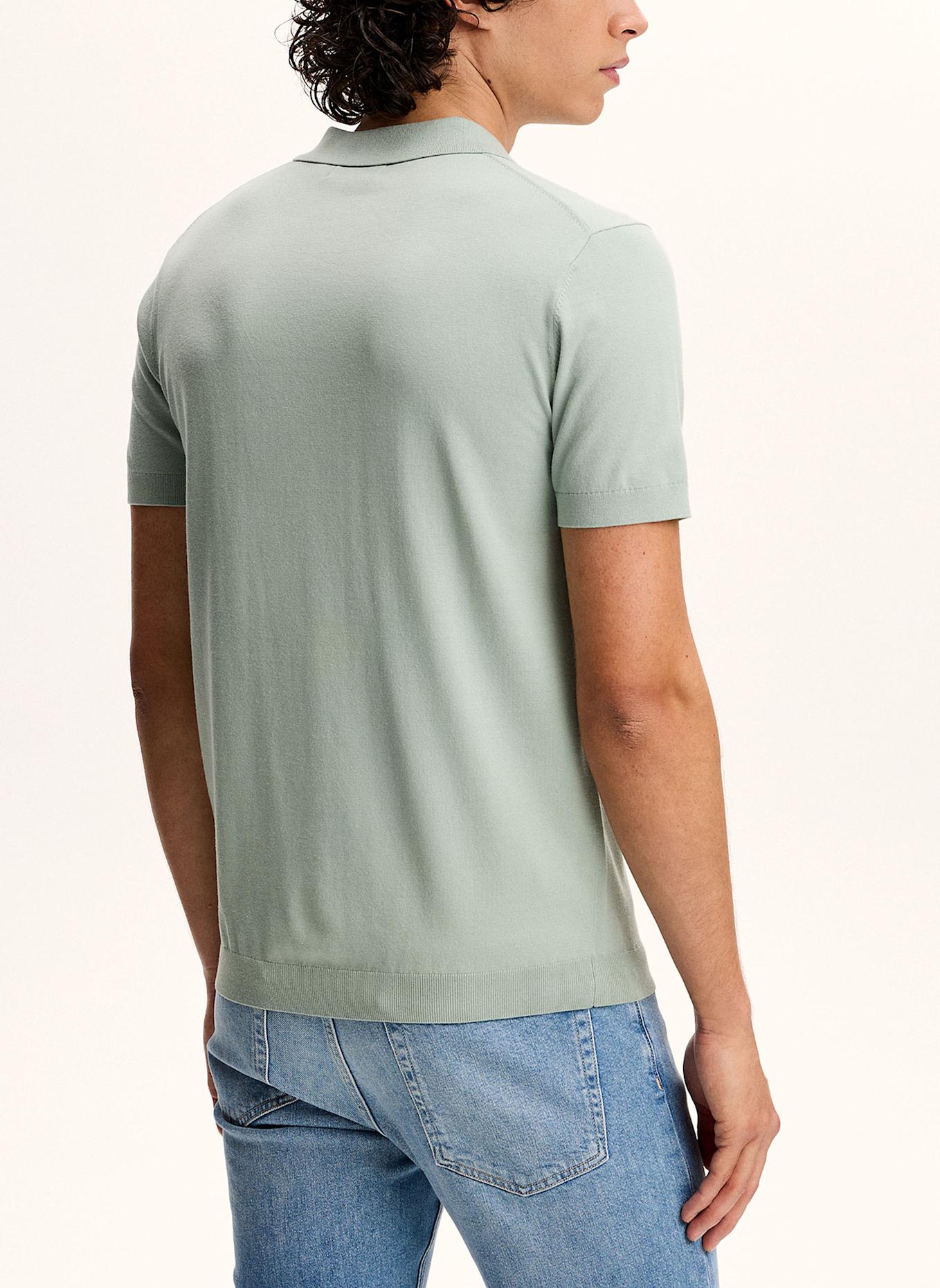 J.LINDEBERG Strick‑Polo: GRÜN