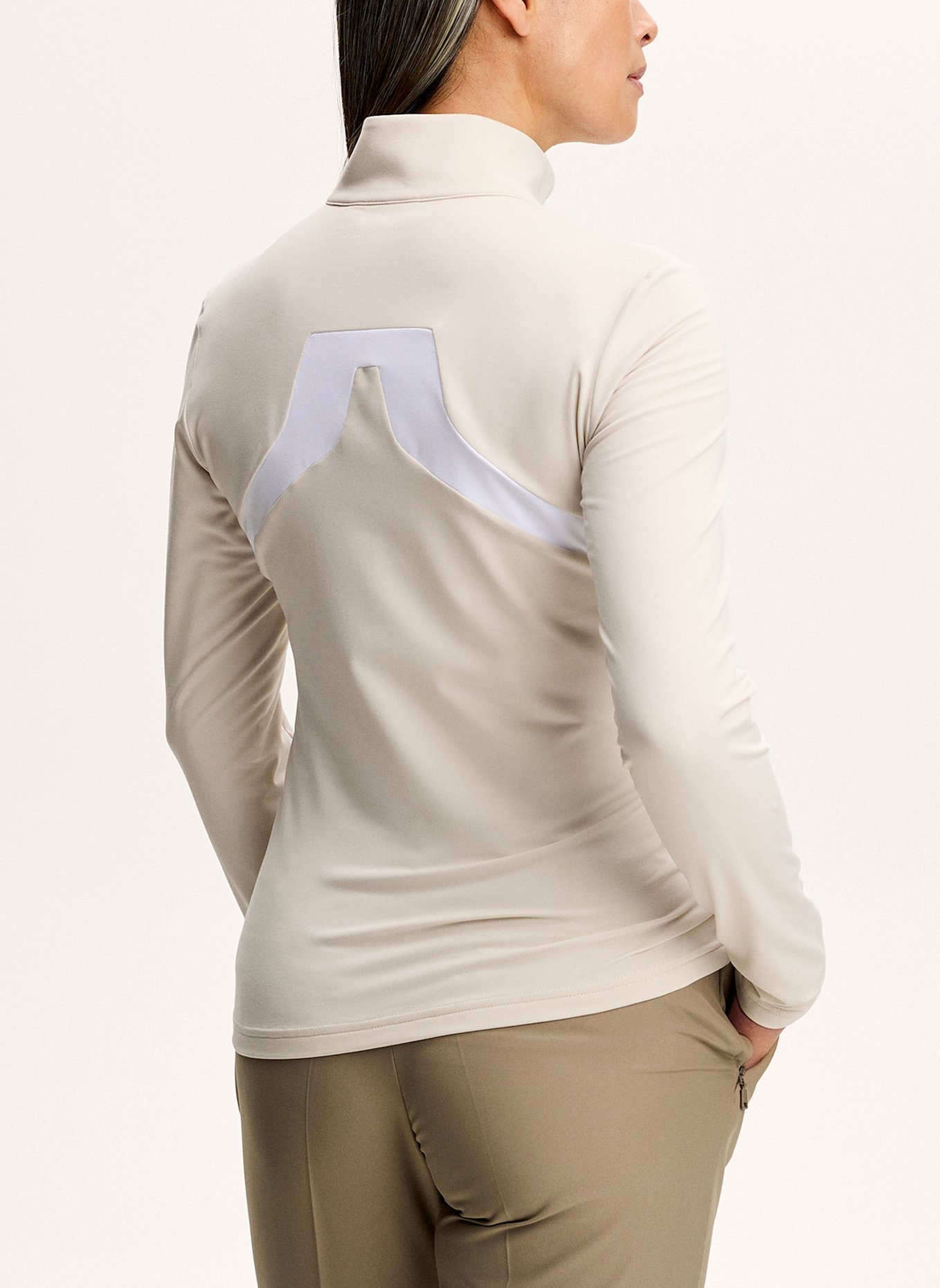 J.LINDEBERG Midlayer‑Top: BEIGE