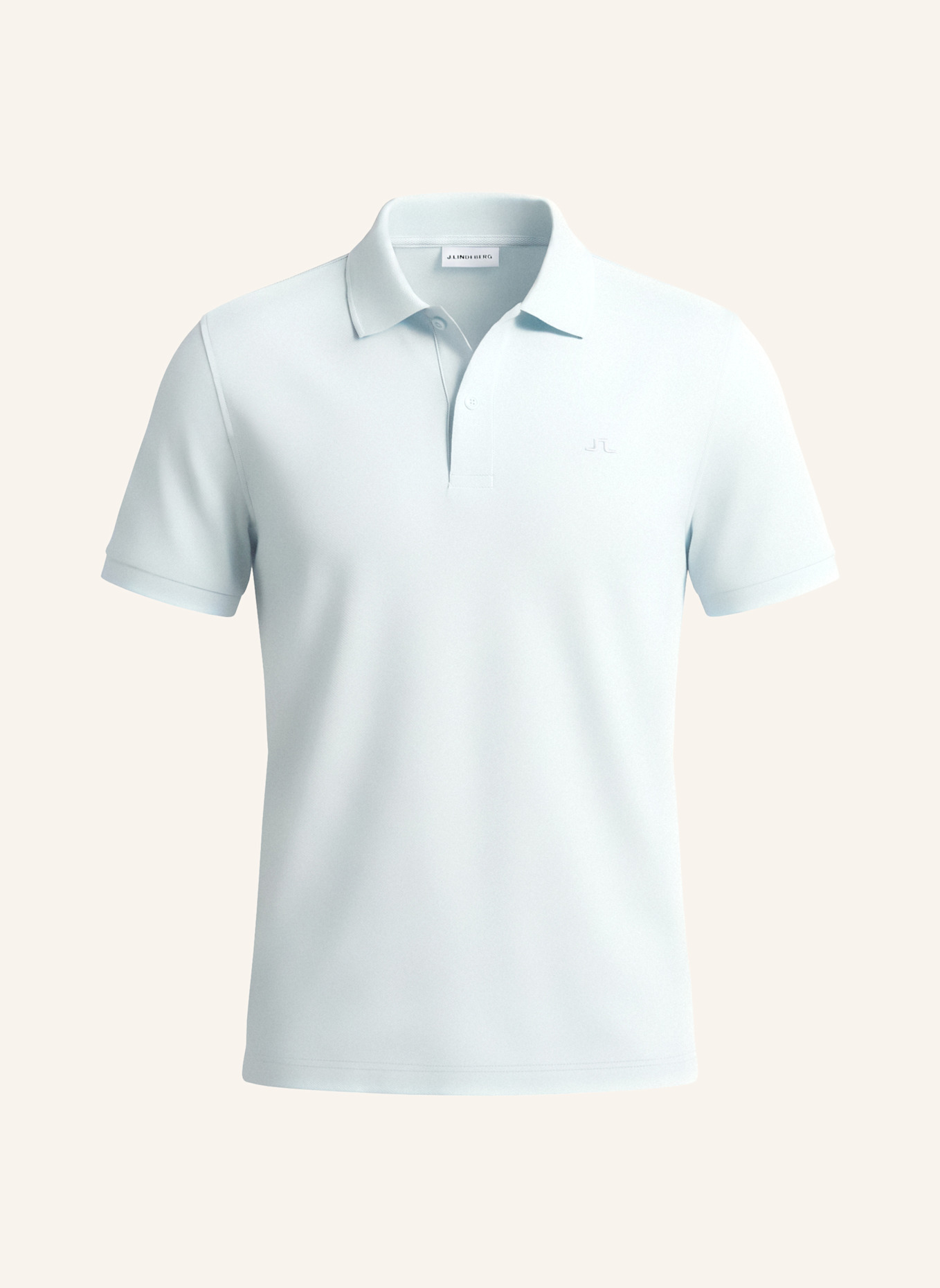 J.LINDEBERG Kurzarm‑Polo‑Top: BLAU