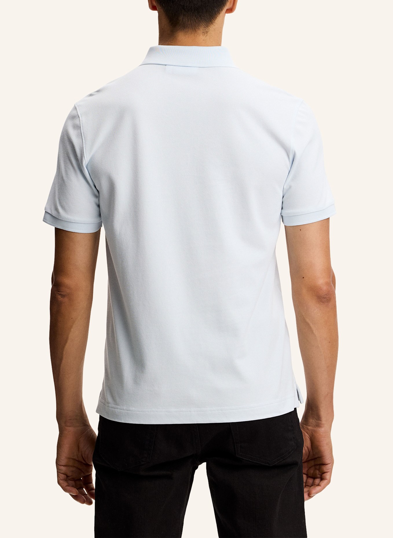 J.LINDEBERG Kurzarm‑Polo‑Top: BLAU