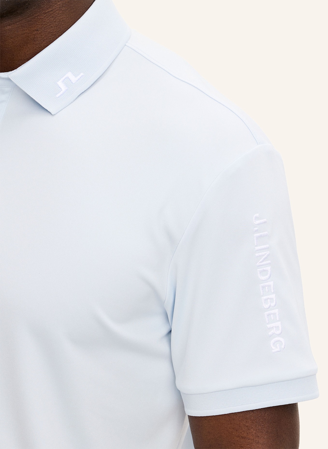 J.LINDEBERG Performance‑Polo‑Top: BLAU