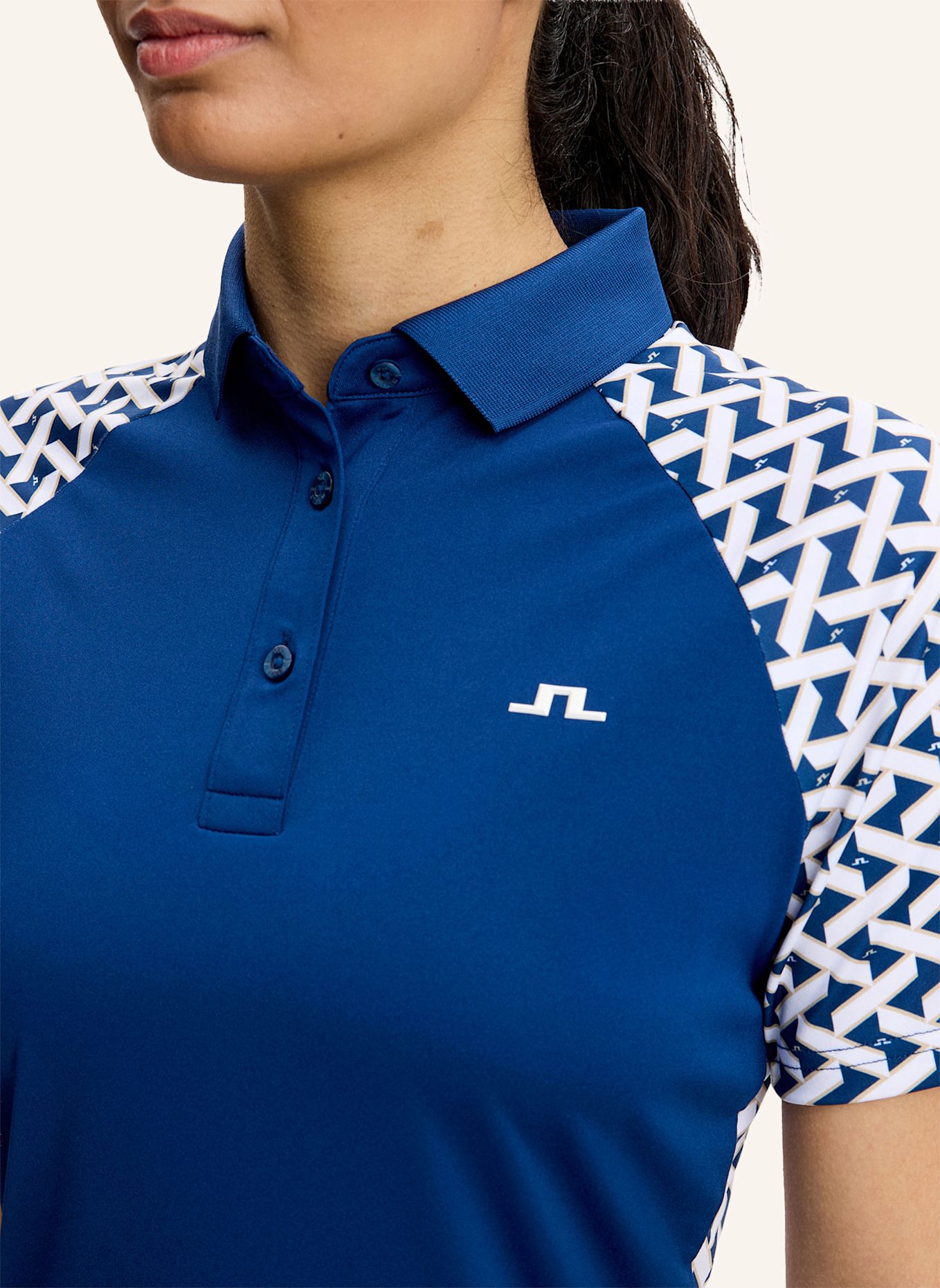 J.LINDEBERG Performance‑Polo‑Top: BLAU