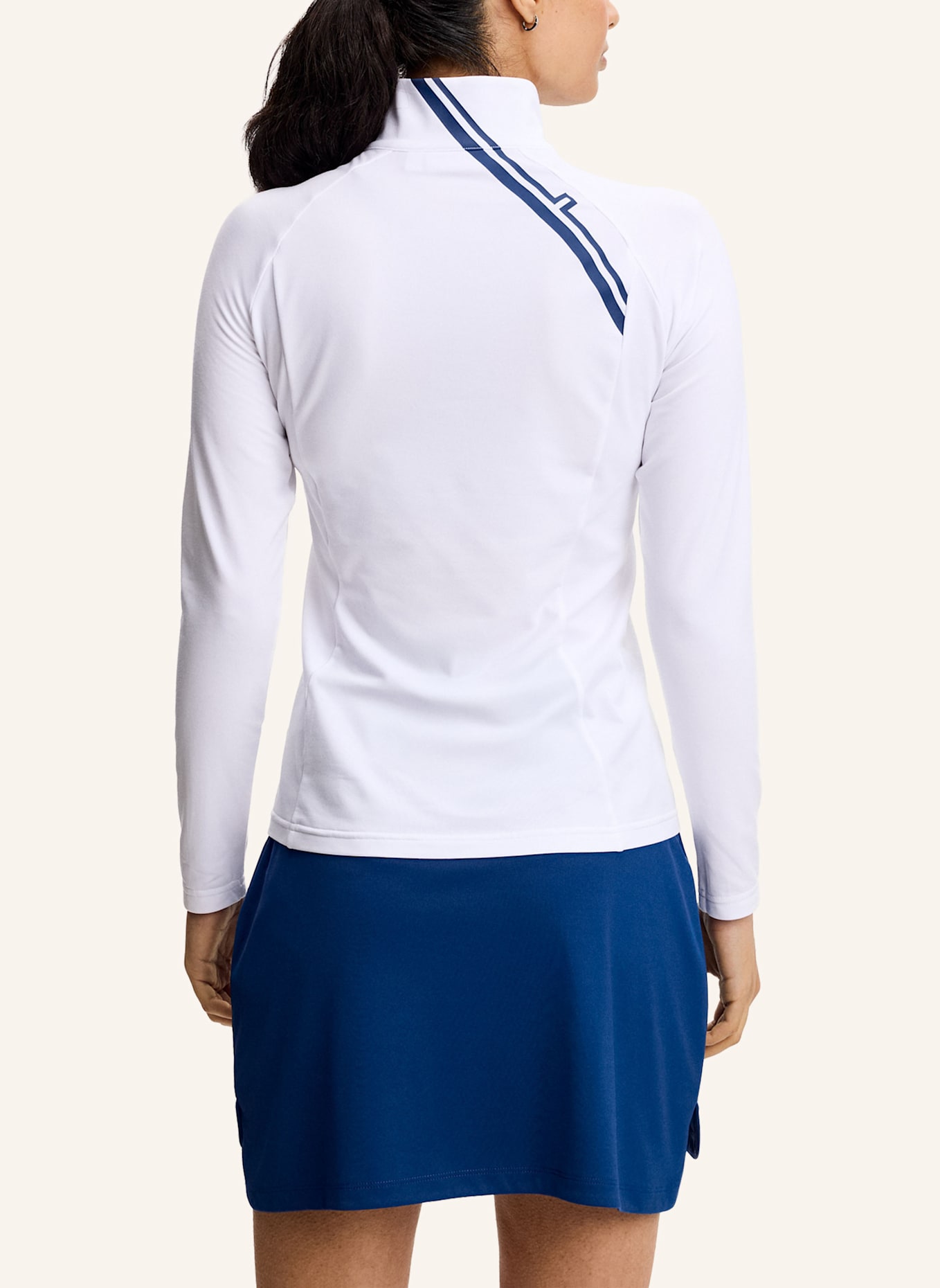 J.LINDEBERG Midlayer‑Top: WEISS