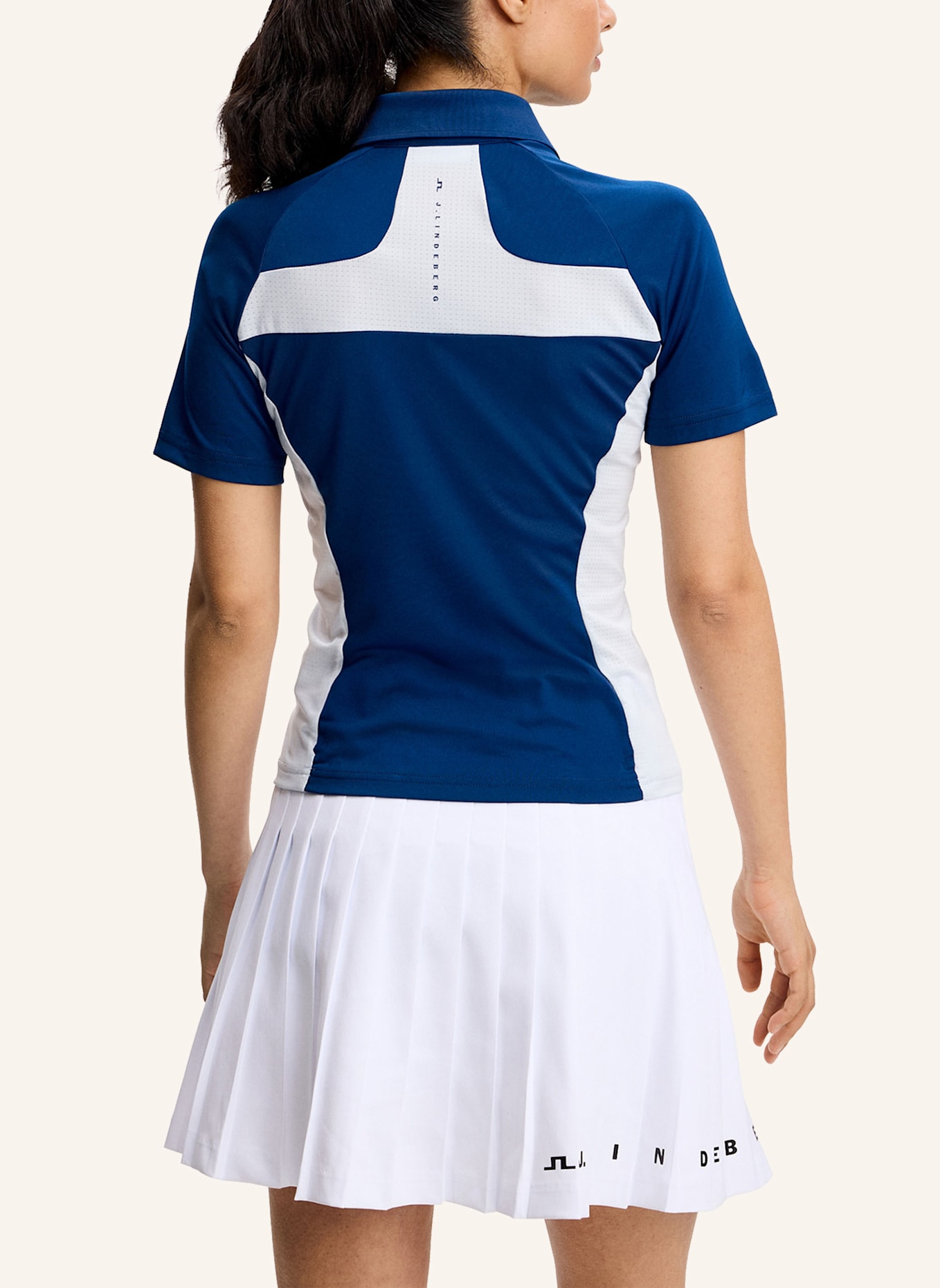 J.LINDEBERG Performance‑Polo‑Top: BLAU