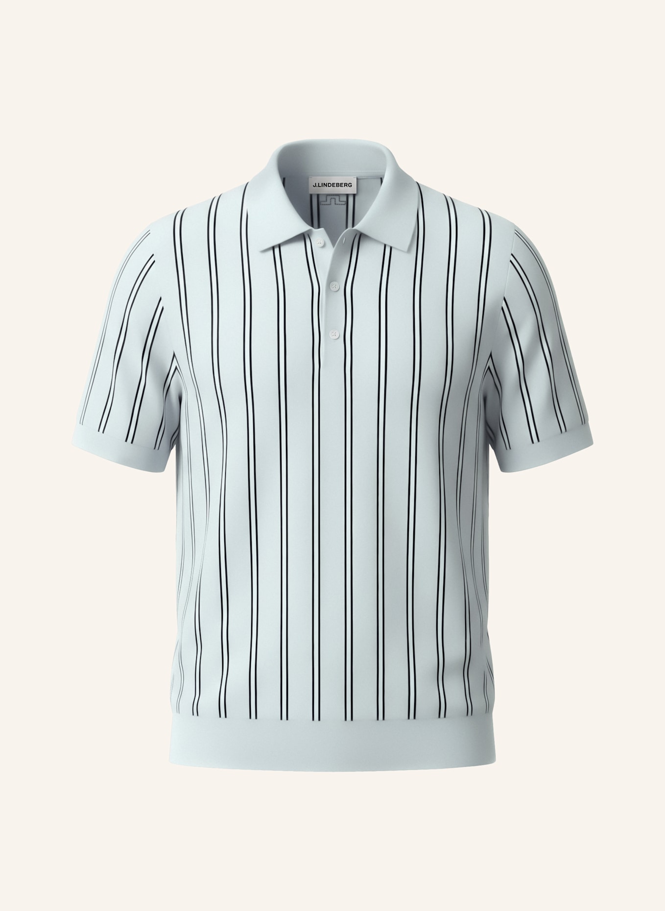 J.LINDEBERG Strick‑Polo: BLAU