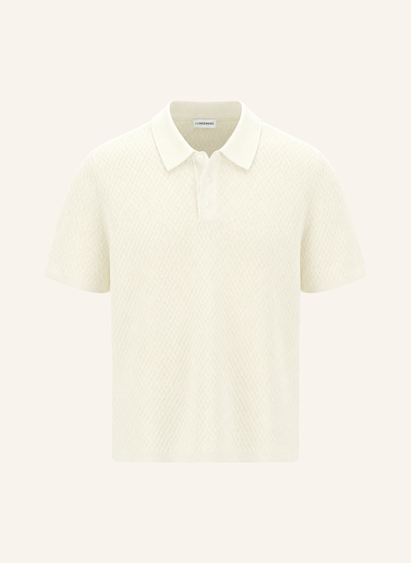 J.LINDEBERG Strick‑Polo: CAMEL