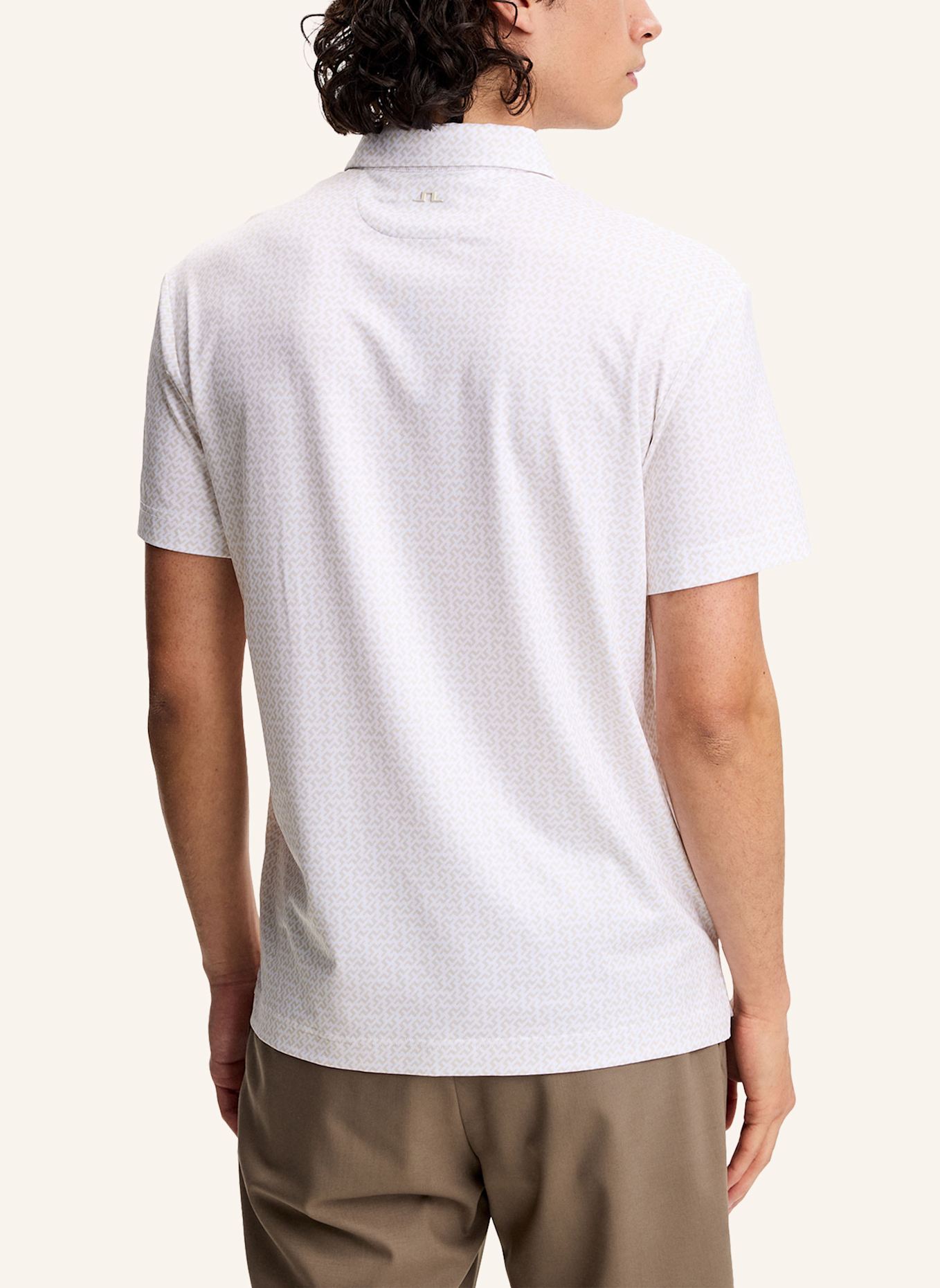 J.LINDEBERG Performance‑Polo‑Top: BEIGE