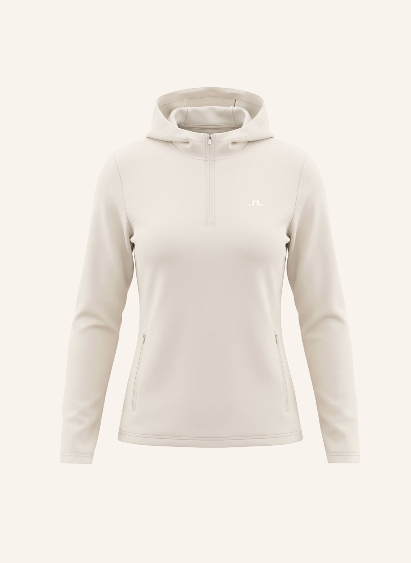 J.LINDEBERG Hoodie: BEIGE