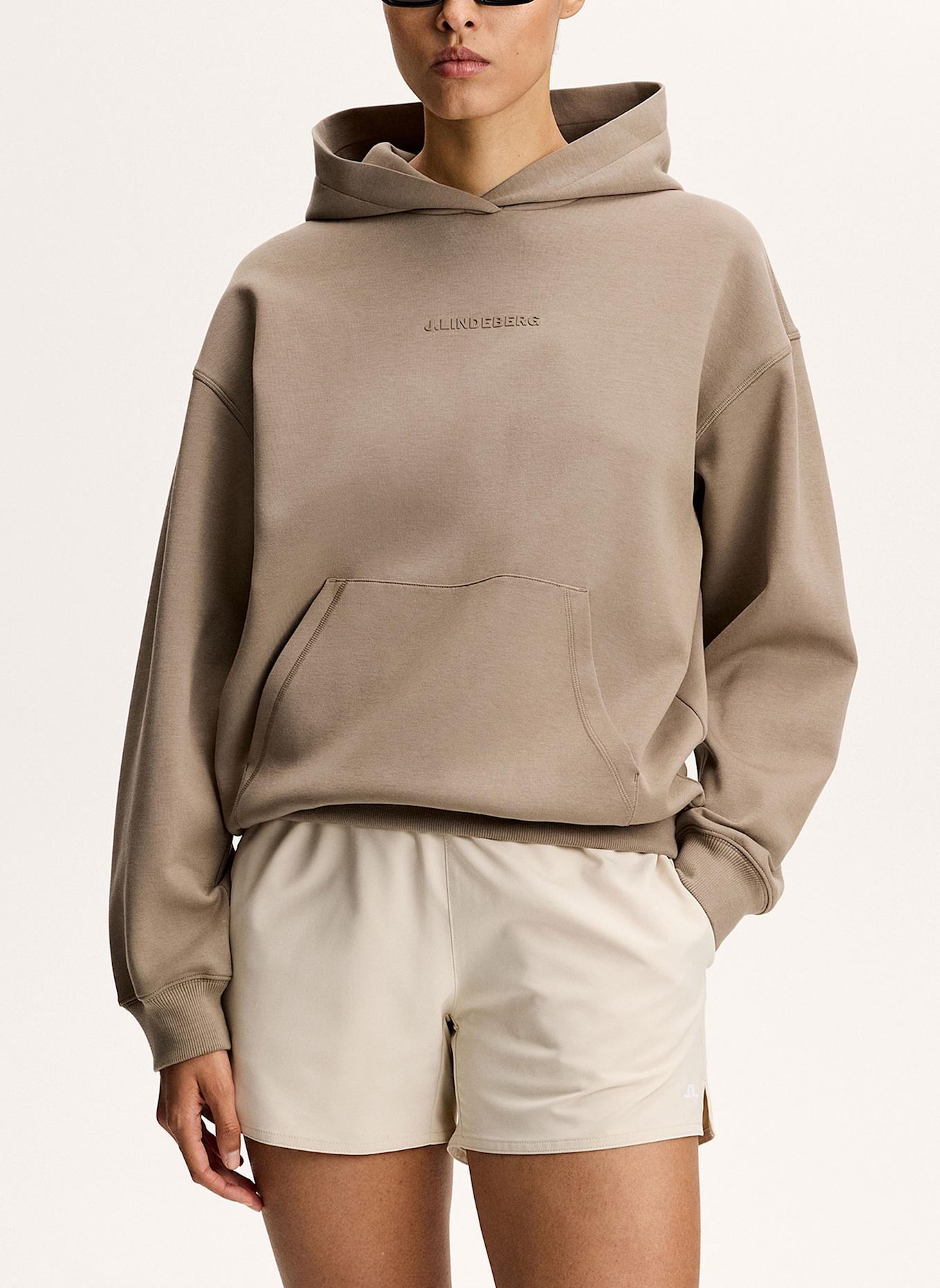 J.LINDEBERG Hoodie: BEIGE