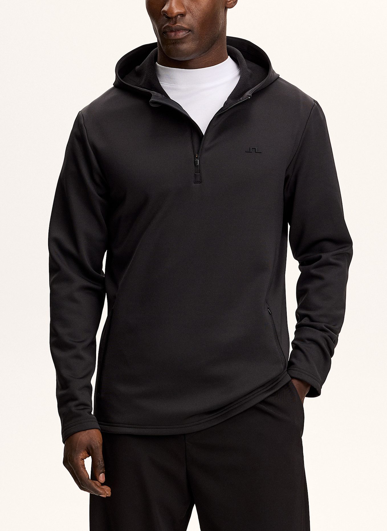 J.LINDEBERG Hoodie: SCHWARZ