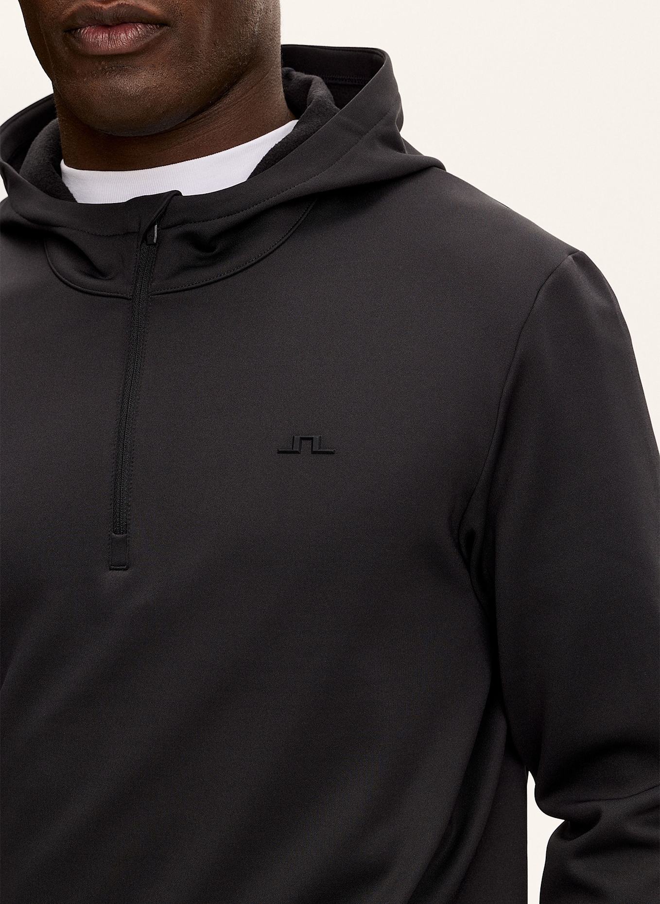 J.LINDEBERG Hoodie: SCHWARZ