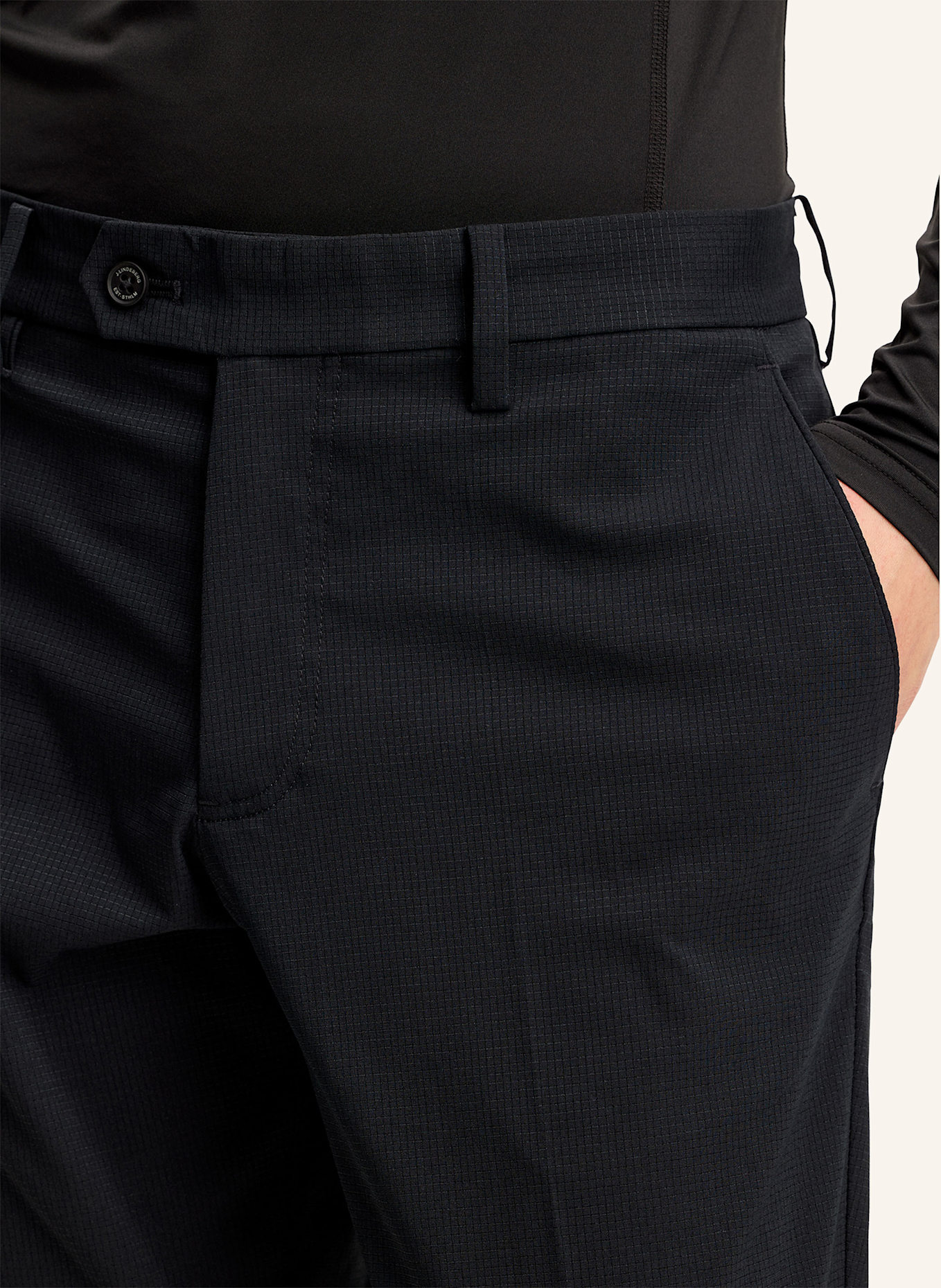 J.LINDEBERG Golfhose: SCHWARZ