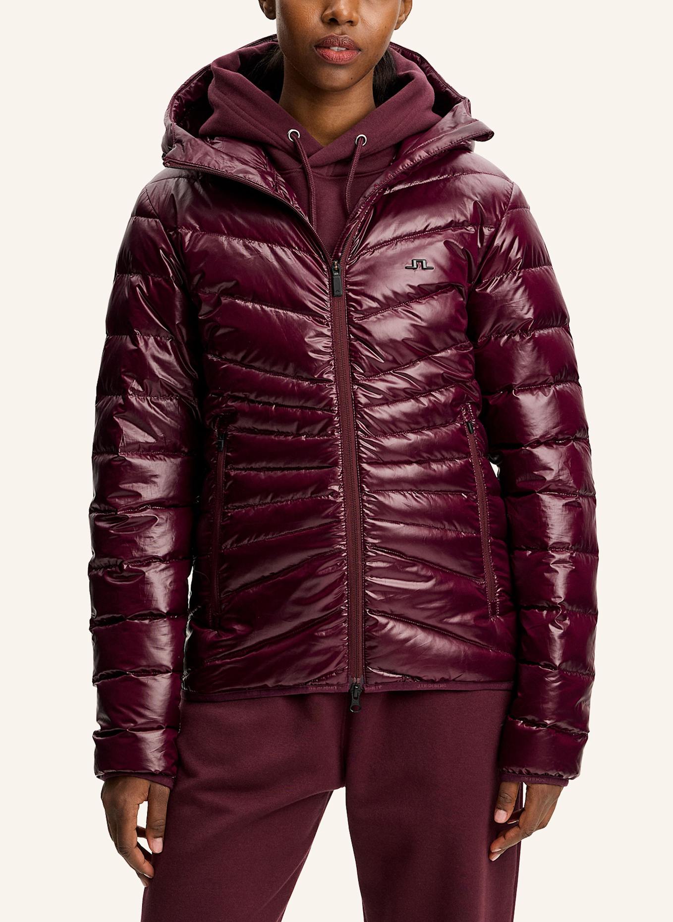 J.LINDEBERG Hoodie: ROT