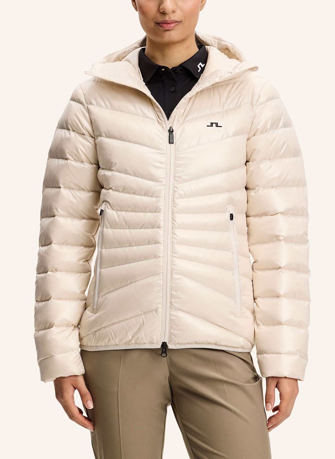 J.LINDEBERG Hoodie: BEIGE