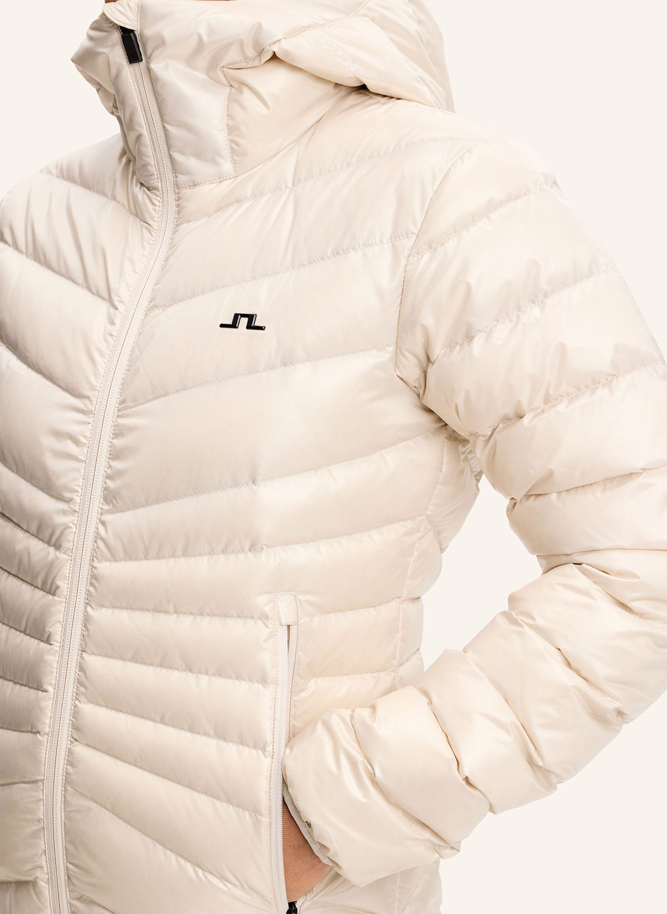 J.LINDEBERG Hoodie: BEIGE