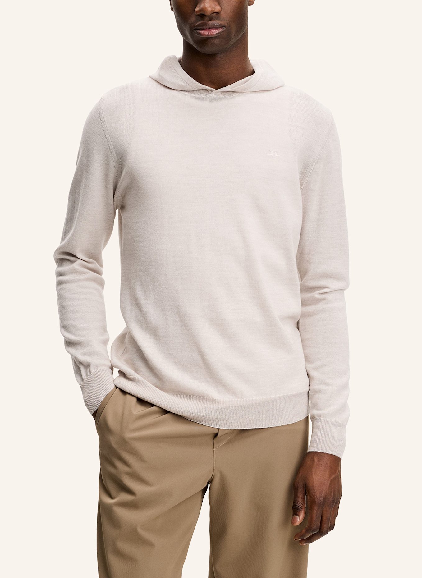 J.LINDEBERG Hoodie: BEIGE