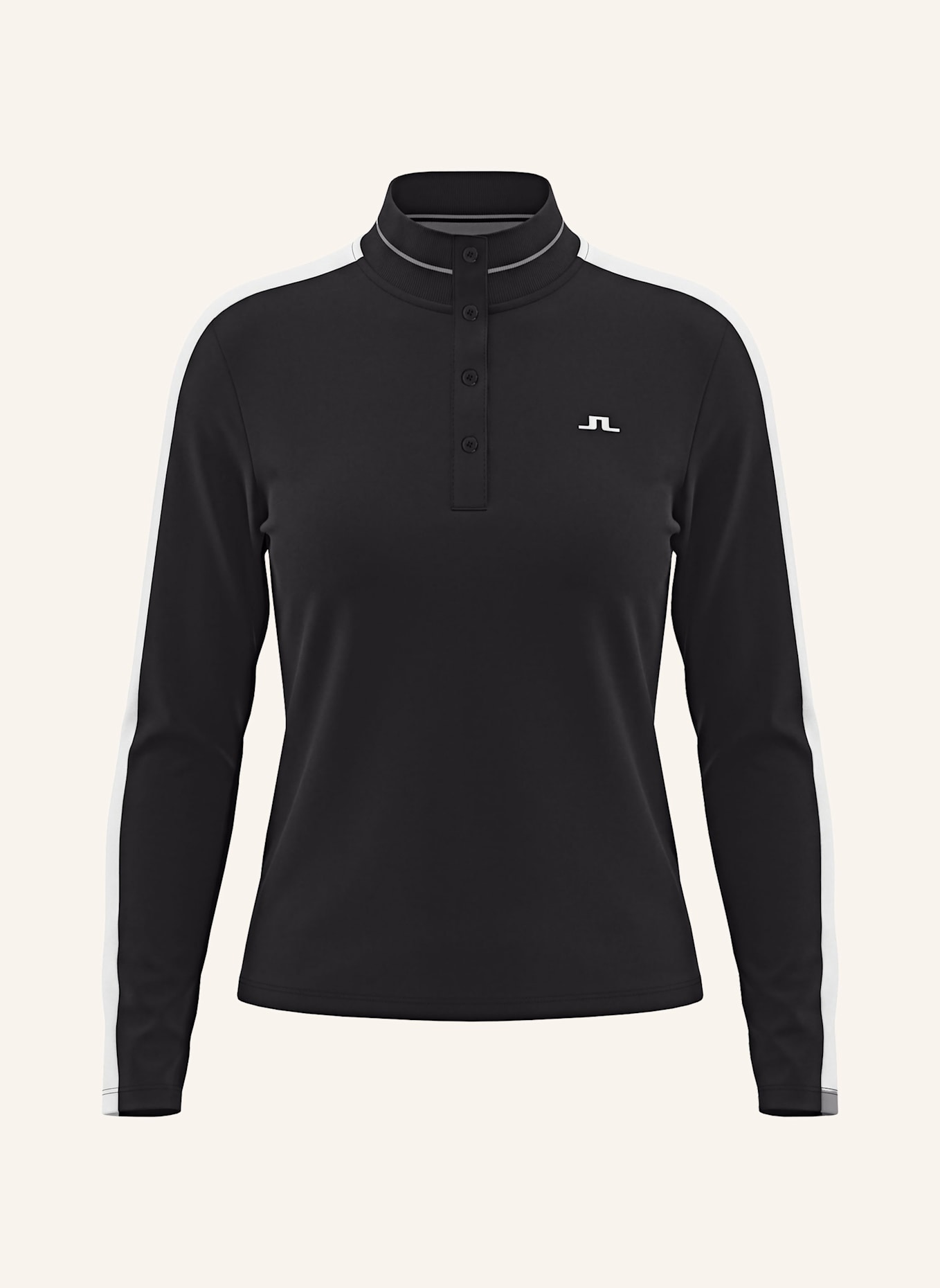 J.LINDEBERG Performance‑Polo‑Top: SCHWARZ