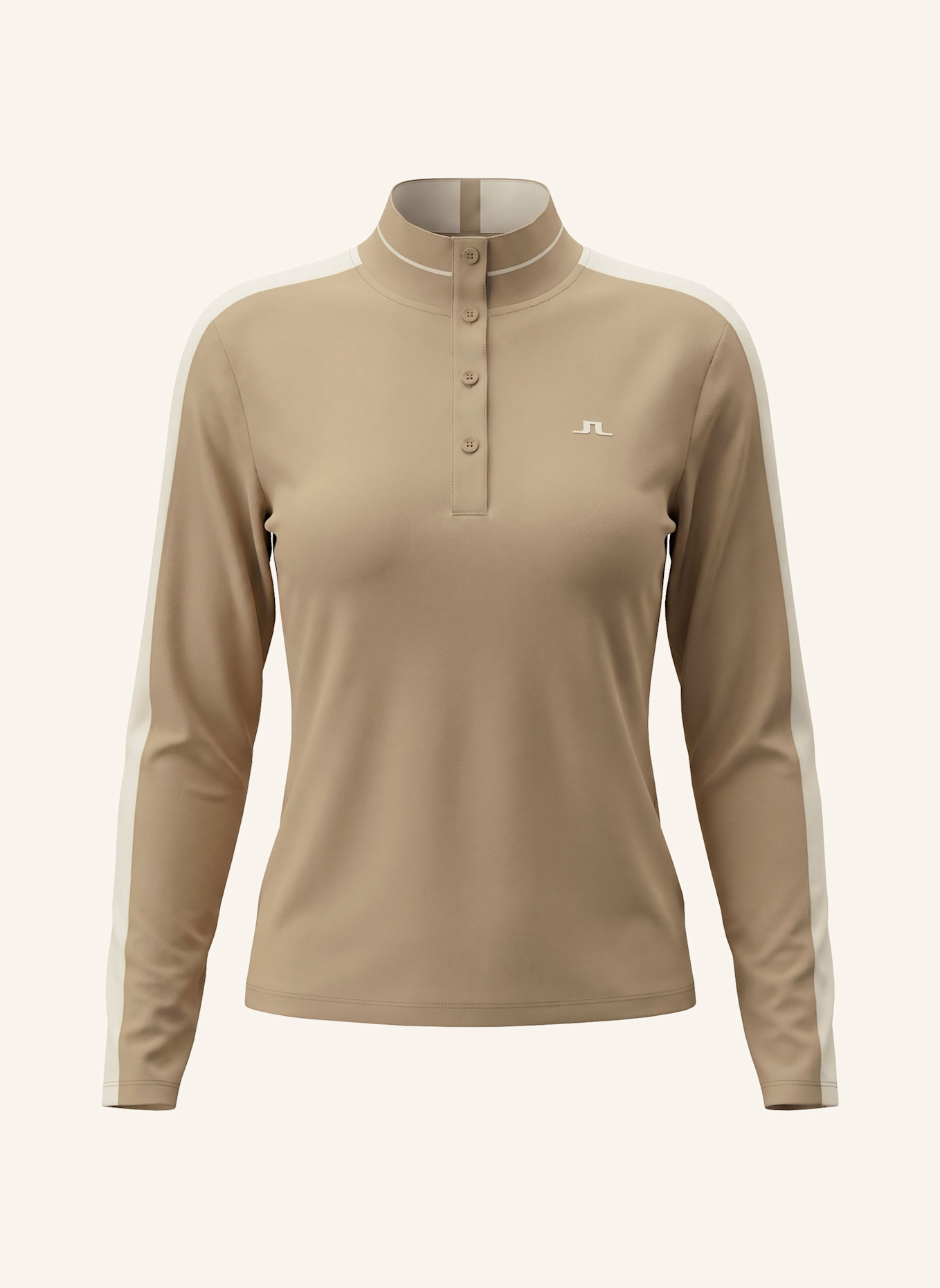 J.LINDEBERG Performance‑Polo‑Top: BEIGE
