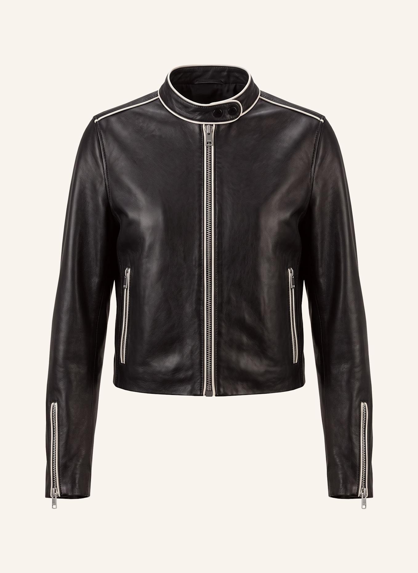 J.LINDEBERG Lederjacke: SCHWARZ